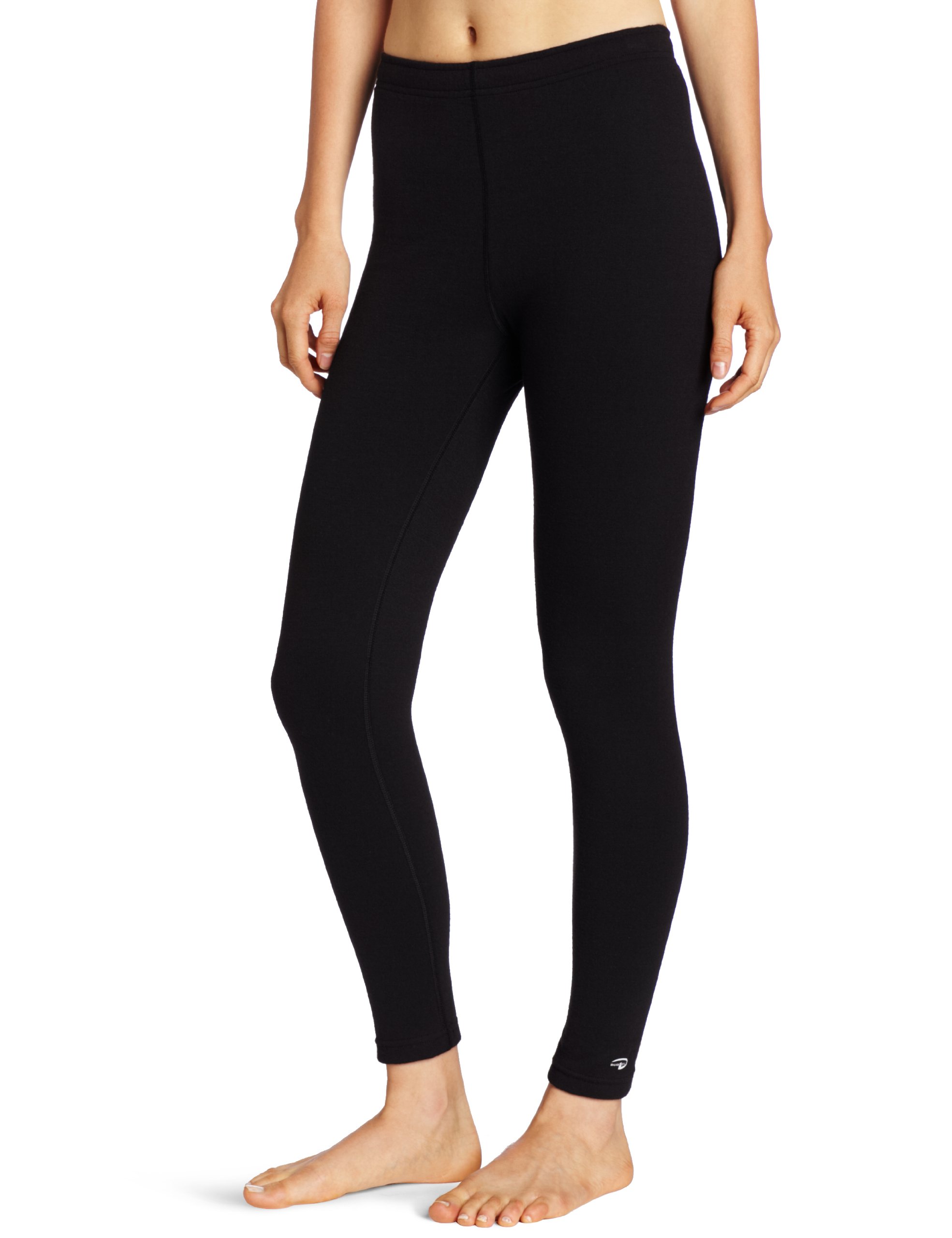 Duofold Women's Heavy-Weight Double-Layer Thermal Leggings for Winter, Cold Weather Workout & Outdoor Activities - Warm Fleece-Lined Tights for Running, Hiking, Yoga and Daily Wear