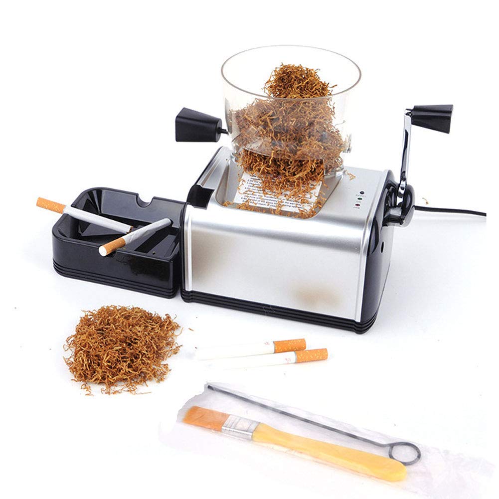 Electric Cigarette Injector Machine - Automatic Tobacco Rolling & Stuffing Maker for DIY Cigarettes | Perfect Gift for Men, Father's Day & Christmas | Home, Travel & Outdoor Use
