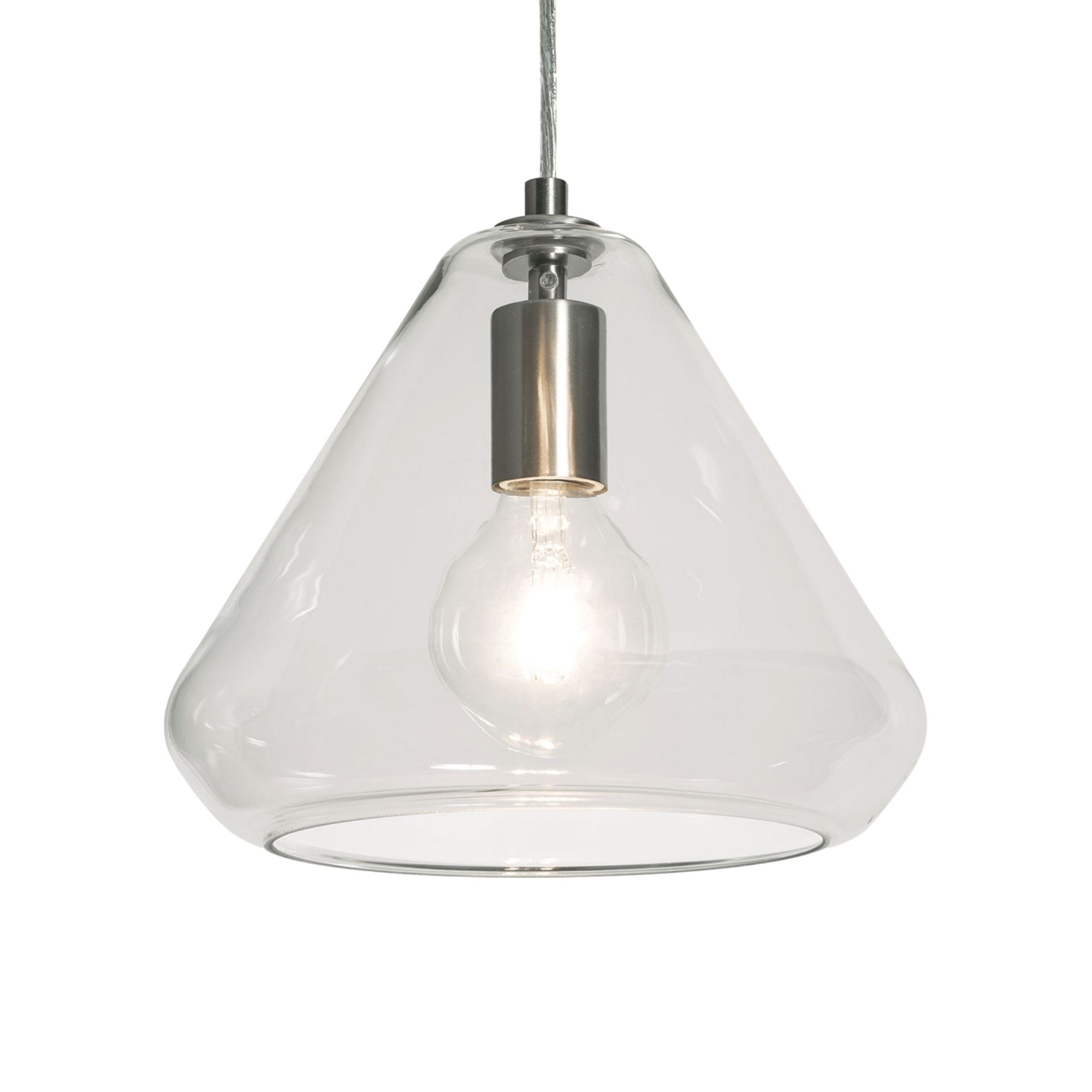 Armitage 10 Inch Medium Base Pendant Light Fixture - Modern Hanging Light for Kitchen Island, Dining Room, or Bedroom Lighting