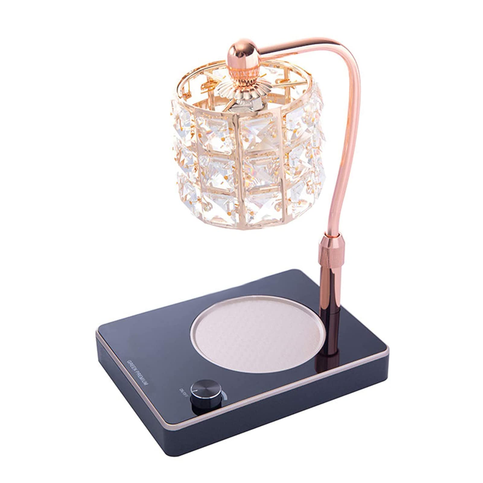 SXFYWYM Aromatherapy Wax Melter - USB-Powered Adjustable Crystal Candle Warmer Lamp with Dimmable Light for Home, Office & Spa Relaxation - Perfect for Aromatherapy, Stress Relief and Decorative Ambiance