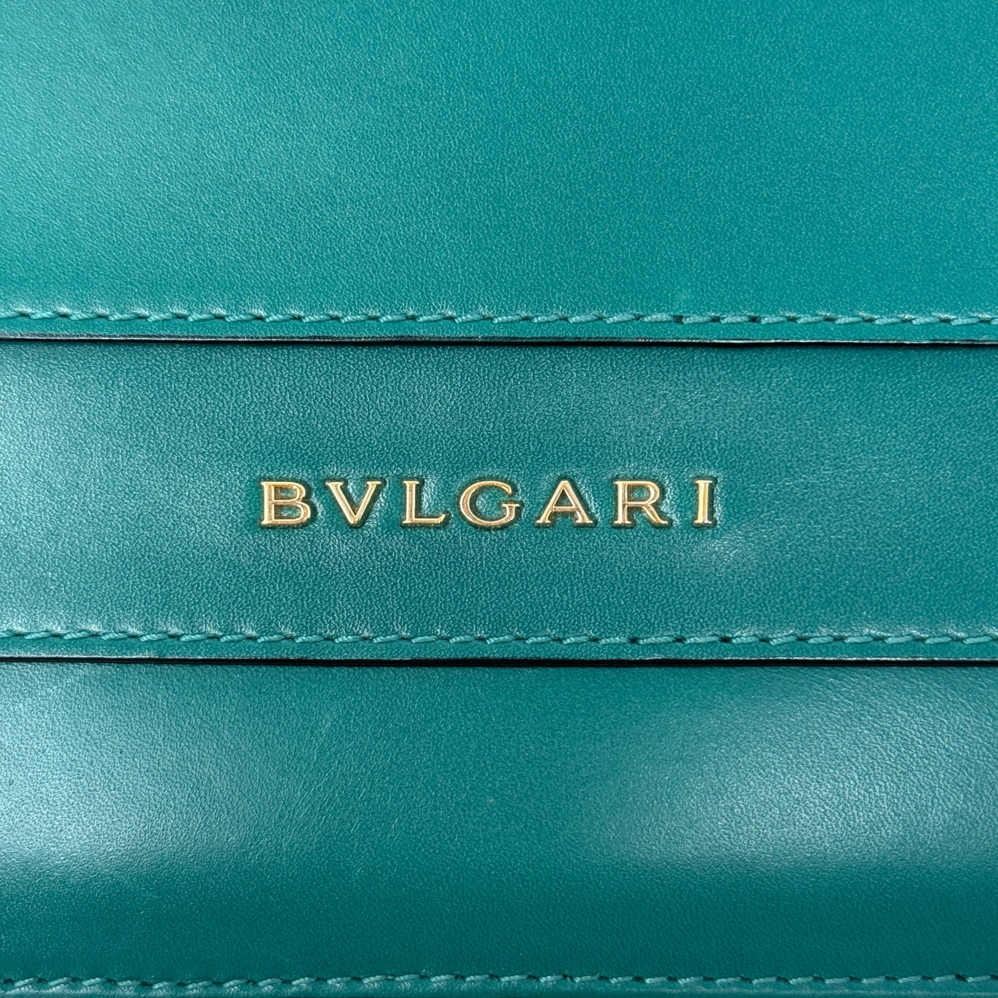 Bvlgari Green Medium Serpenti Shoulder Bag - Luxury Leather Handbag for Women, Perfect for Parties, Work & Evening Events