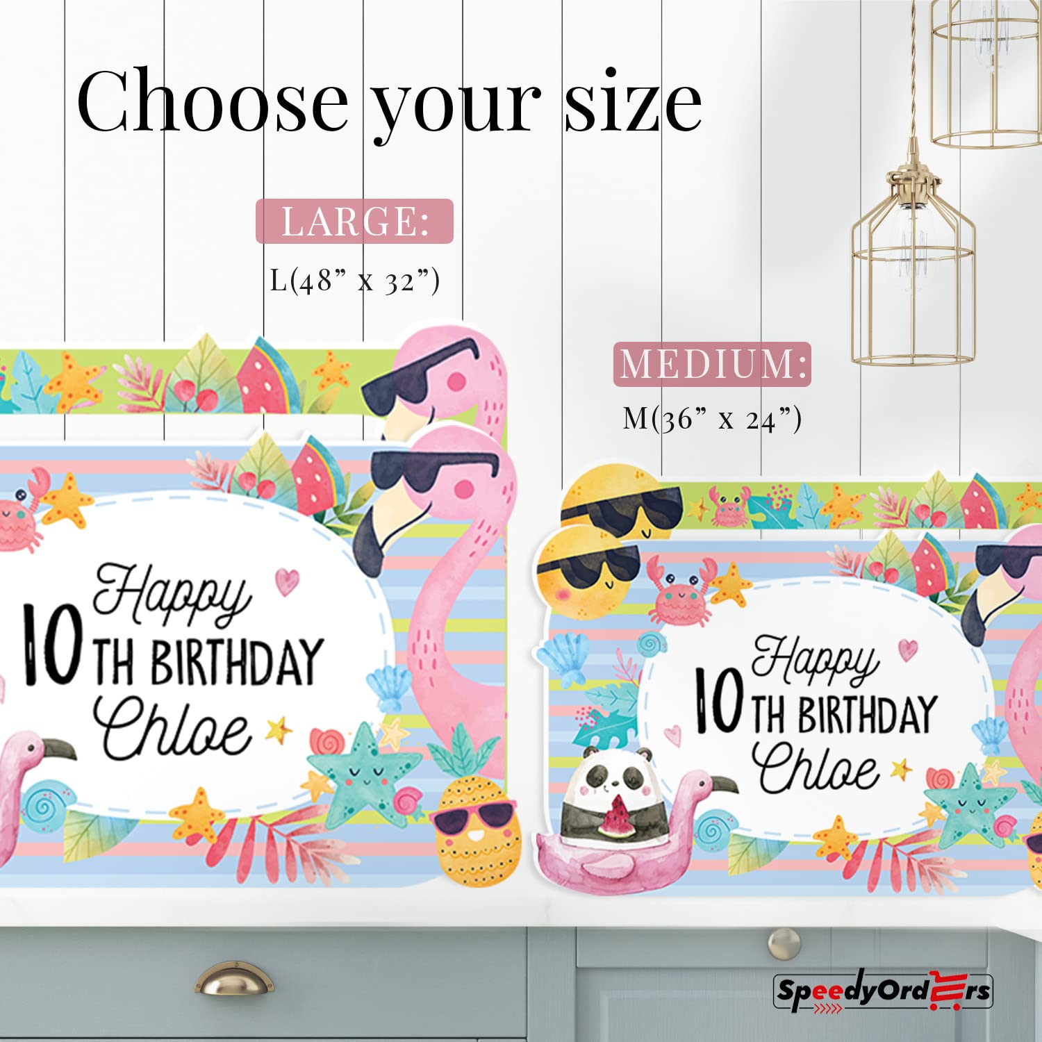 Personalized Summer Emoji Birthday Party Sign & Photo Booth Frame Set - Custom Emoji Party Decorations & Favors for Kids Birthday, Pool Party, Summer Celebration - Perfect for Backyard BBQ, Beach Party Decor