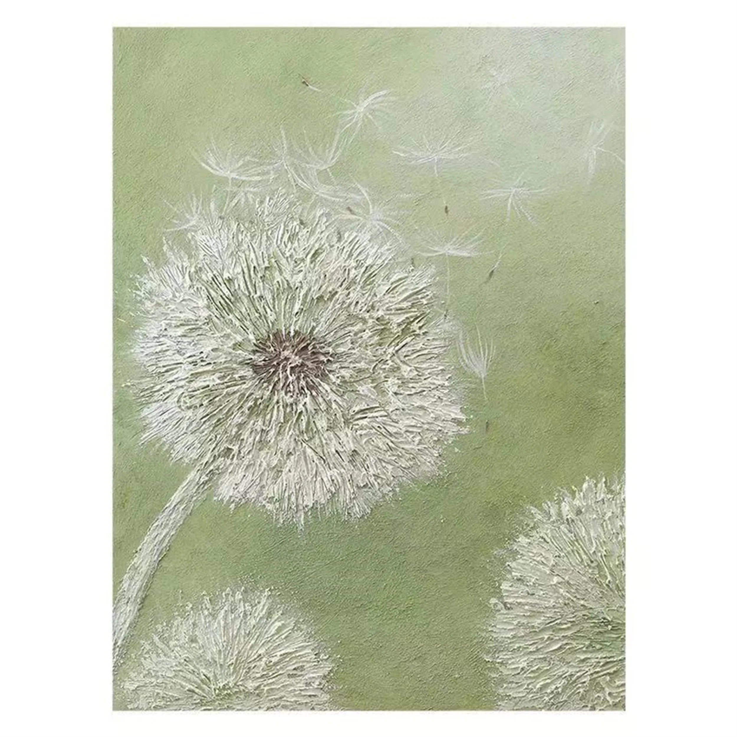 Beautiful Flower and Tree Canvas Painting #FT072 - Perfect for Home Decor, Office Wall Art, and Gift Ideas