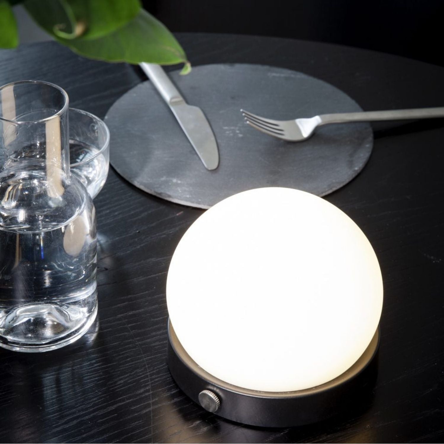 AUDO CPH Carrie Lamp - Portable Rechargeable LED Desk Lamp, Black - Perfect for Home Office, Reading, and Travel Lighting
