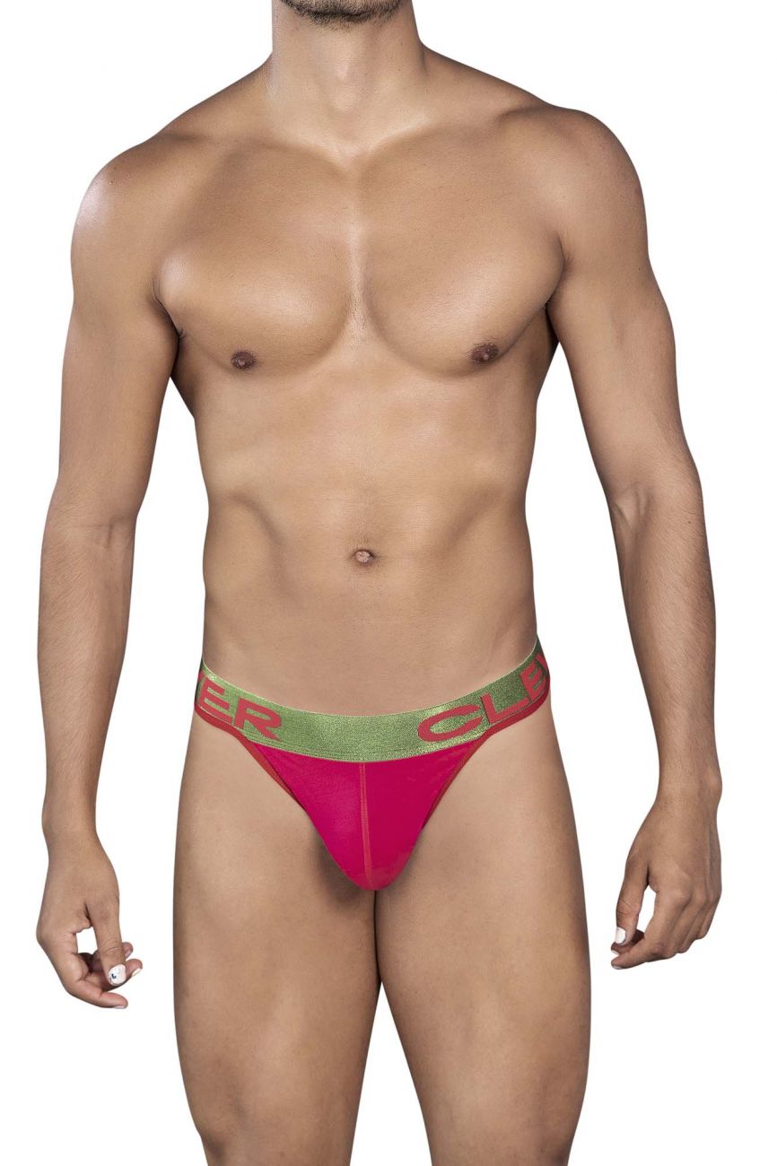 Clever Cerise Thong - Sexy Women's Underwear Lace Panties for Valentine's Day, Bridal Shower & Romantic Occasions