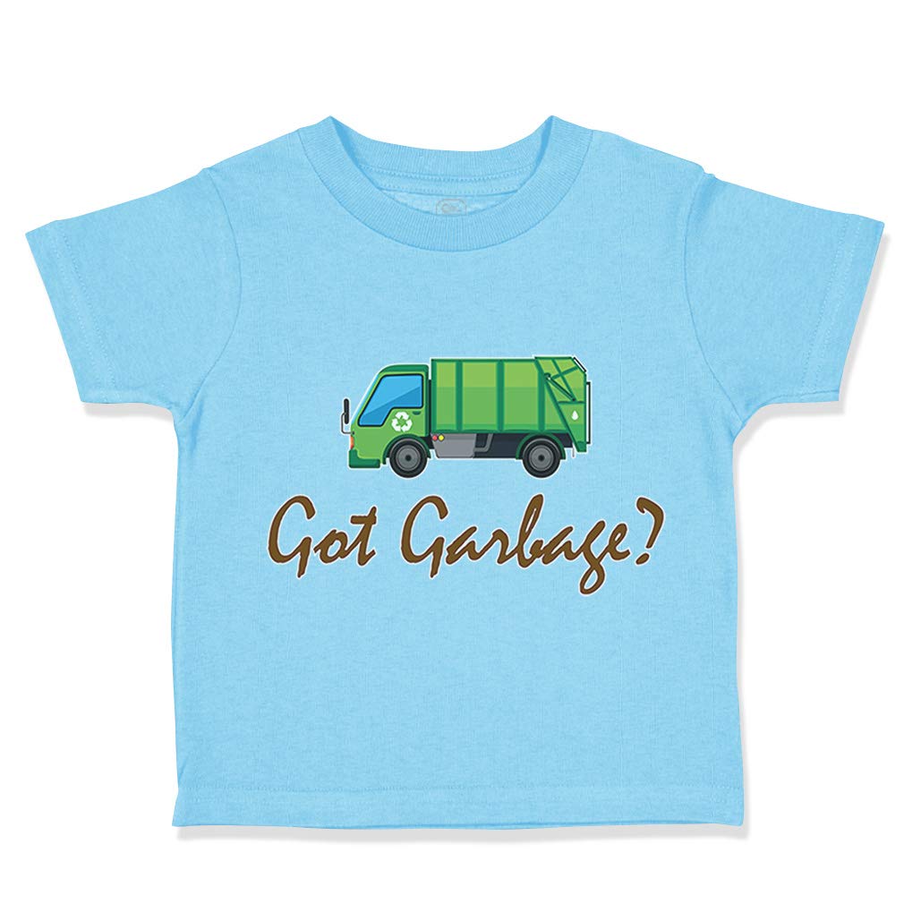 Custom Toddler T-Shirt - Got Garbage Trucks? | 100% Cotton Boys & Girls Tees | Playtime, Birthday & Everyday Wear