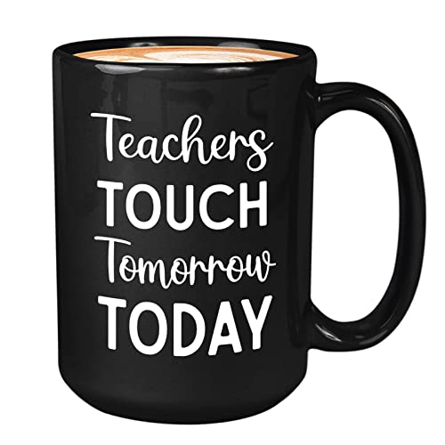 teachers touch tomorrow today Black