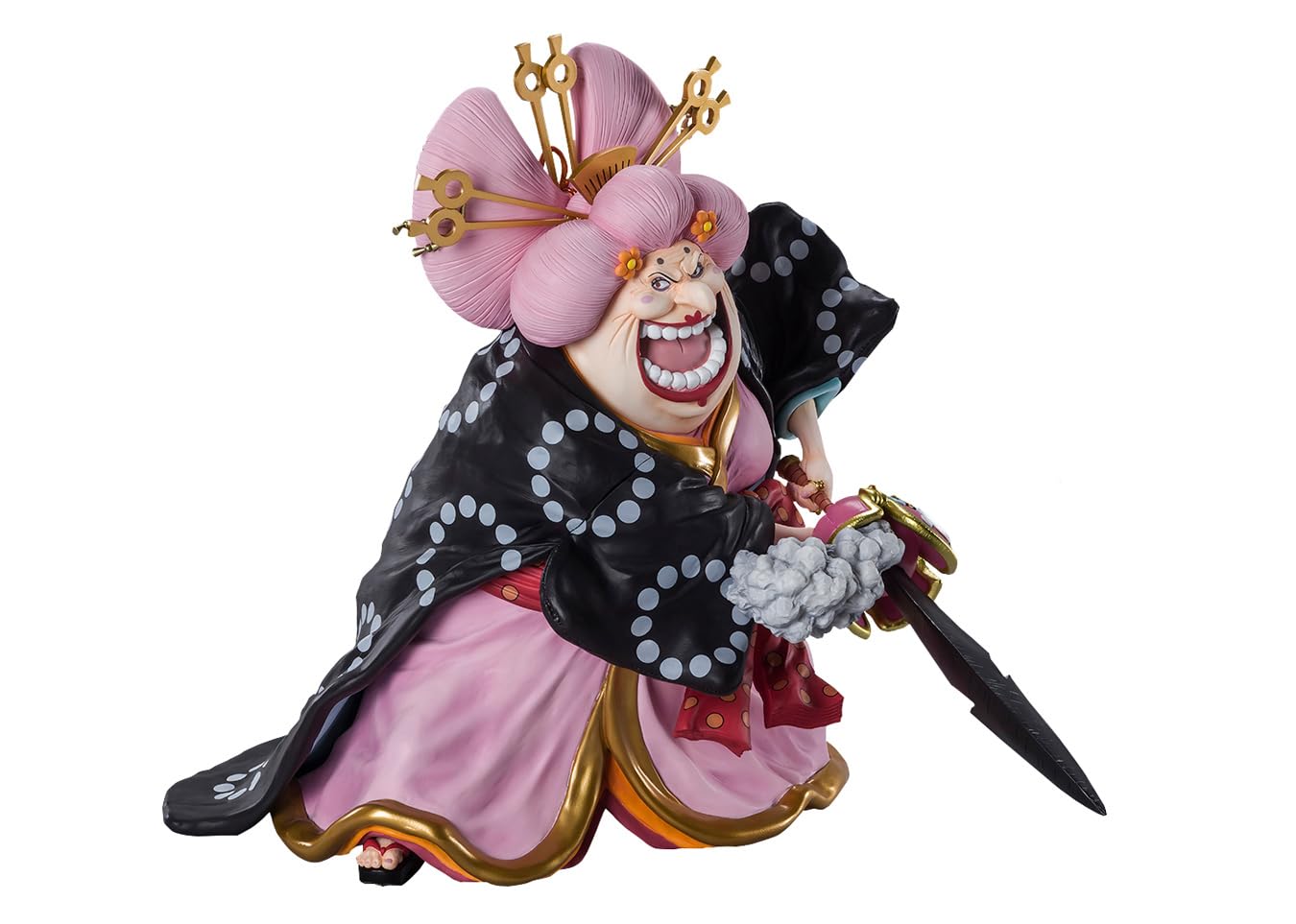 TAMASHII NATIONS One Piece Charlotte Linlin Oiran Olin Battle of Monsters on Onigashima Bandai Spirits FiguartsZERO Collectible Anime Statue - Perfect for Display, Anime Collections, and One Piece Fan Gifts