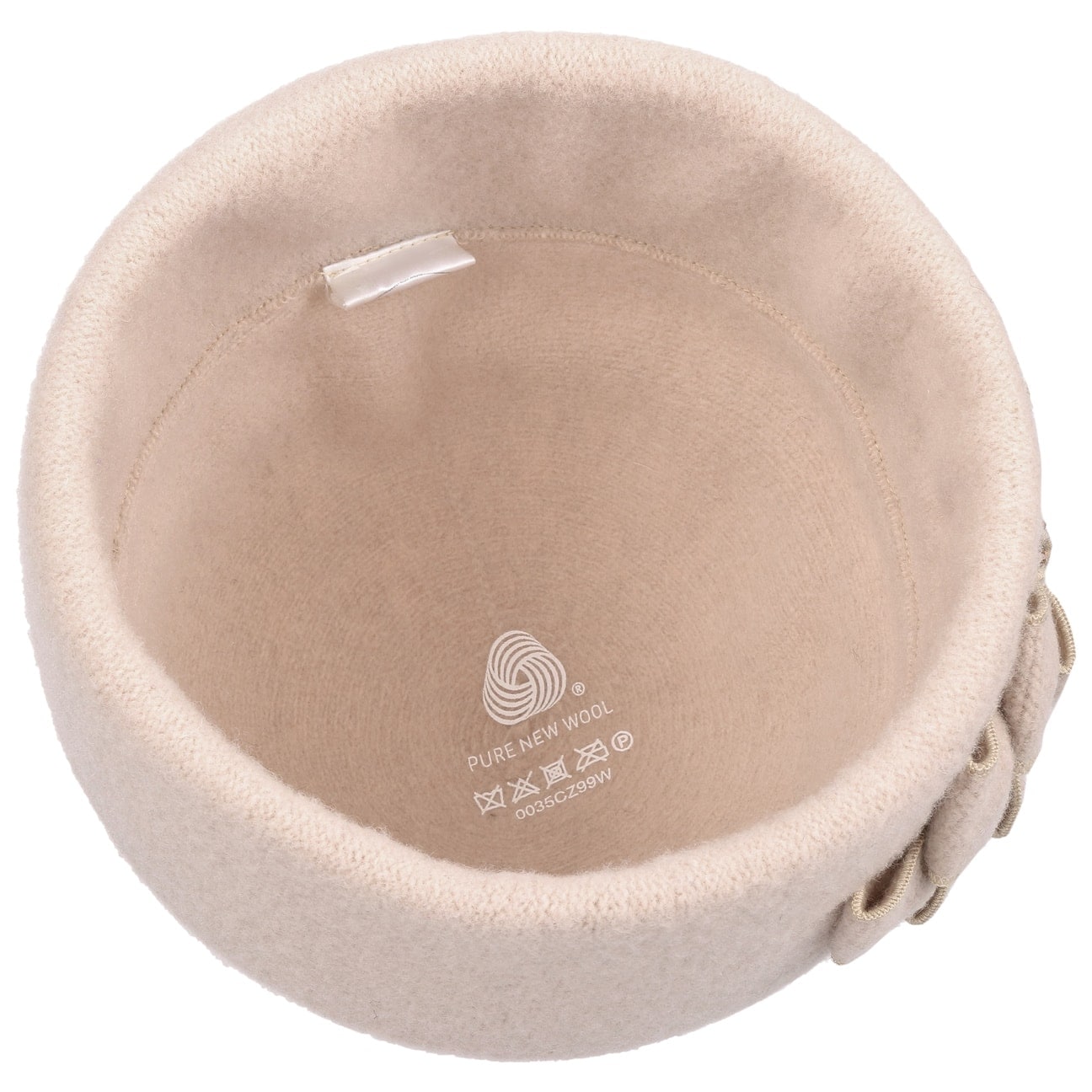 Lierys Elana Milled Wool Hat for Women - Soft Winter Beanie with Fleece Lining - Perfect for Cold Weather, Outdoor Activities & Casual Style