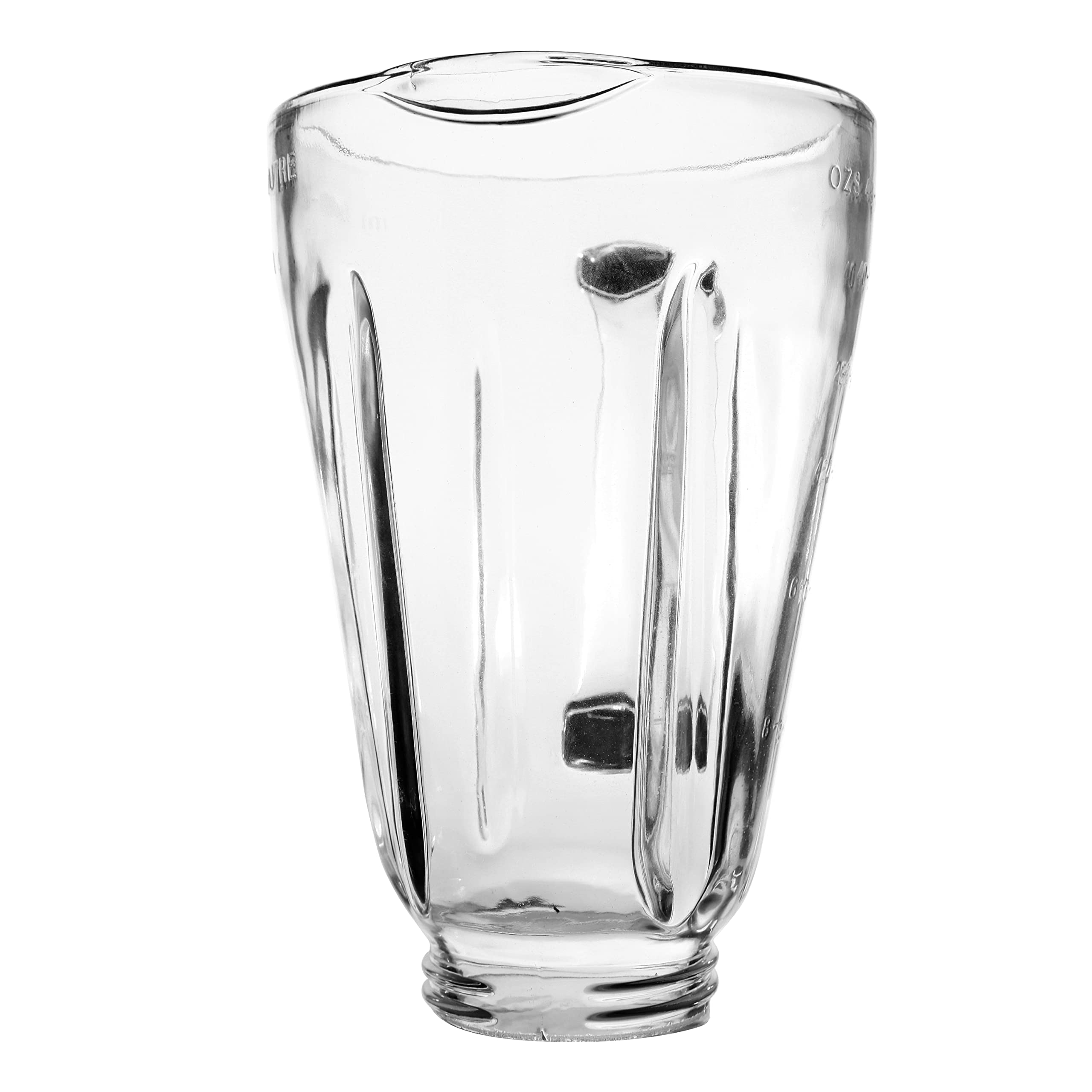 Univen 6-Cup Round Glass Blender Jar Replacement for Hamilton Beach Blenders - Perfect for Smoothies, Shakes & Food Prep