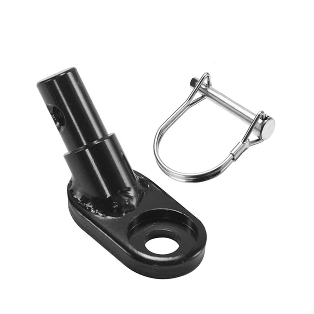 Universal Bike Trailer Coupler Hitch - Aluminum Alloy Bicycle Trailer Hitch Adapter with S Hooks for Tow Truck Accessories | Durable Metal Linker for Kids Cargo & Pet Bike Trailers | Perfect for Family Cycling, Grocery Hauling & Outdoor Adventures