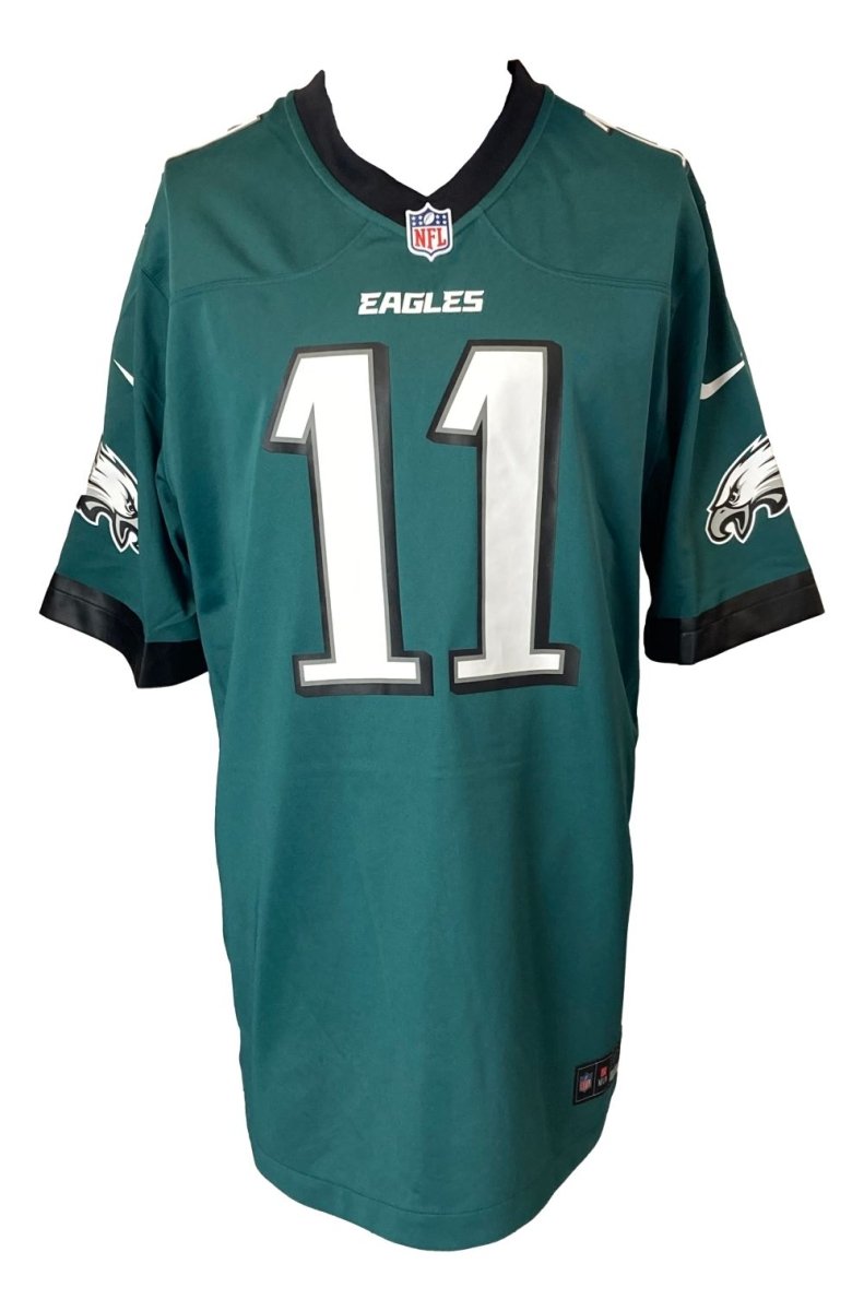 AJ Brown Autographed Philadelphia Eagles Nike Game Replica Jersey - Limited Edition Collectible for Eagles Fans, Sports Memorabilia & Home Decor Display