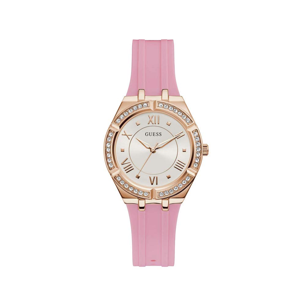 Guess GW0034L3 Cosmo Women's Analog Quartz Watch with Stainless Steel Bracelet - Elegant & Stylish for Work, Parties & Everyday Wear
