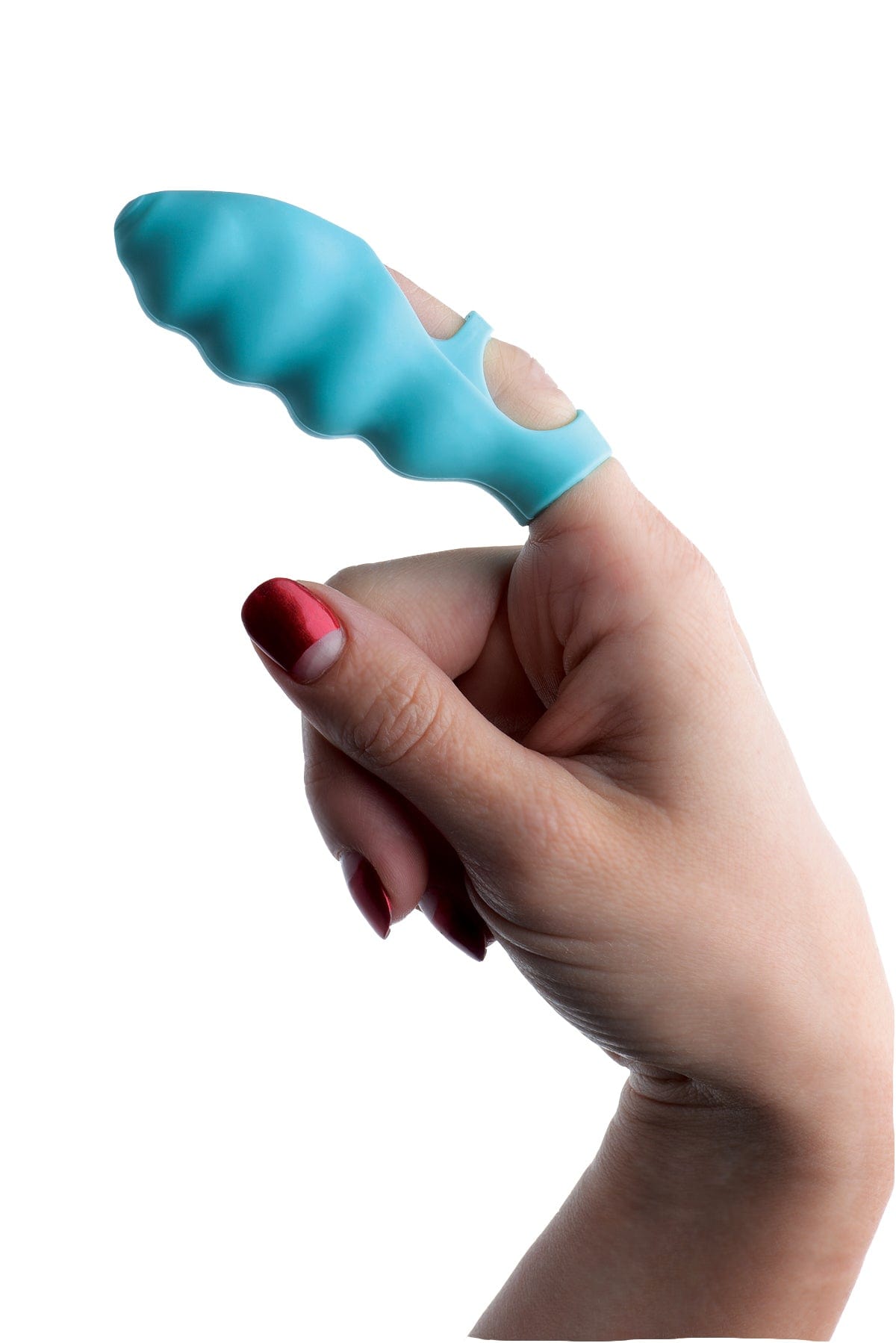 Ripples Finger Bang Her Vibe Teal - Premium Adult Pleasure Toy for Women, Discreet & Powerful Clitoral Stimulator - Perfect for Solo Play & Couples Intimacy