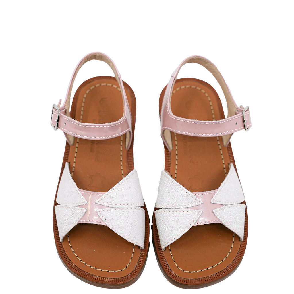 Beberlis Women's Pink Glitter Sandals - Sparkly Summer Flip Flops for Beach, Pool Party & Casual Outings