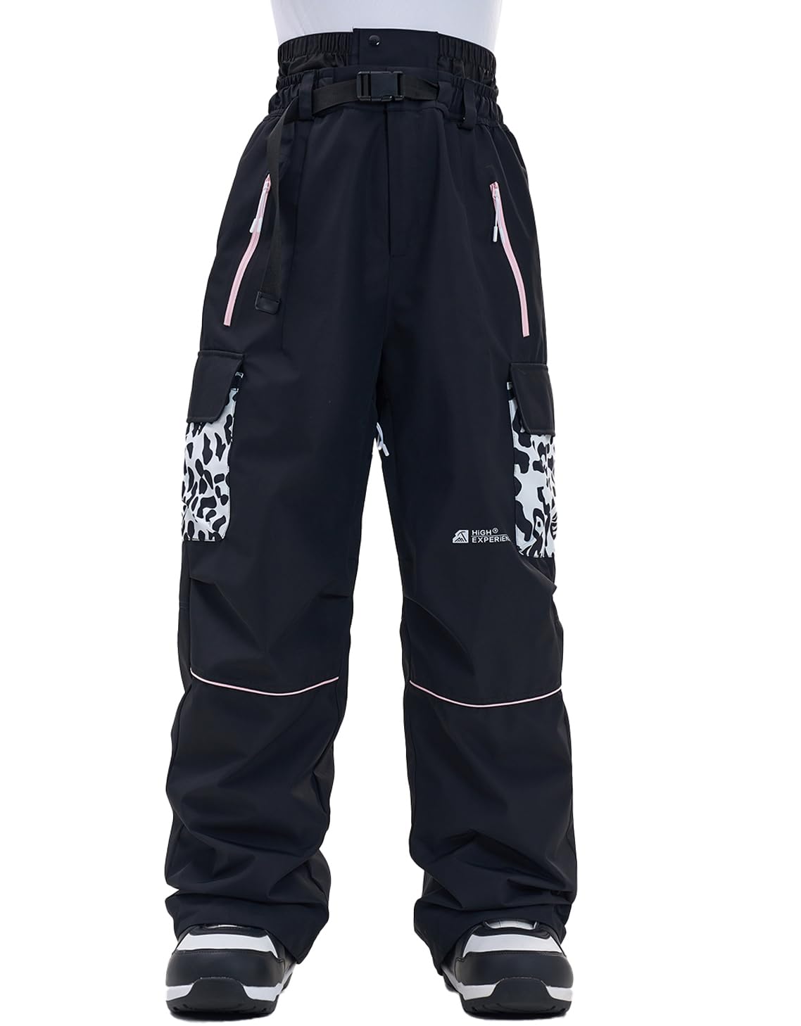 **Waterproof Windproof Snowboard Pants for Women & Men - Loose Fit Insulated Ski Pants for Warmth & Comfort | Perfect for Skiing, Snowboarding & Winter Sports**