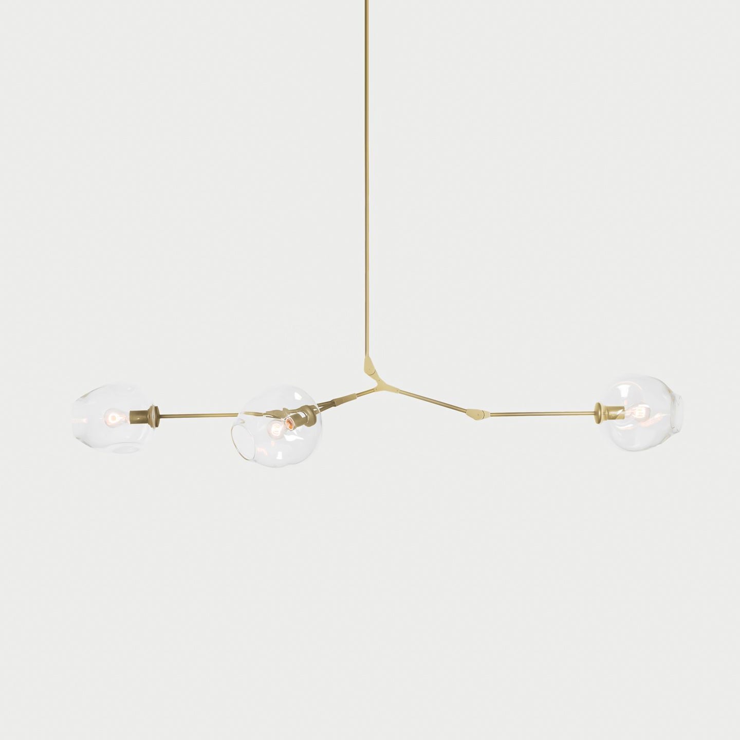 Modern Bifurcation Bubble Chandeliers - Elegant Crystal Glass Ceiling Light Fixture for Dining Room, Living Room & Bedroom Decor