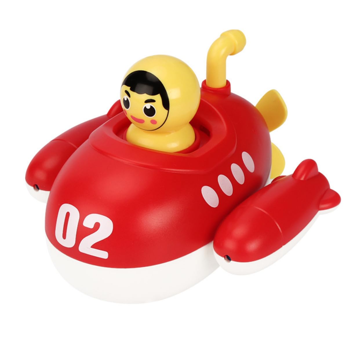 FAVOMOTO 2 Pack Wind Up Animal Bath Toys - Fun Swimming Duck Bathroom Toys for Kids, Toddlers & Babies - Perfect for Bathtime Play, Sensory Development & Water Play Activities