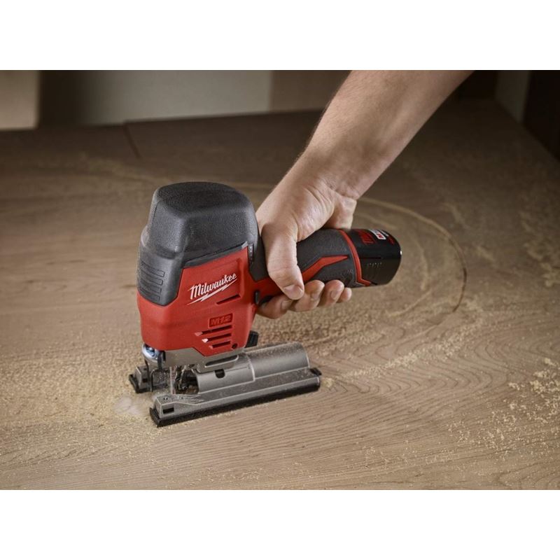 20V M12 12-Volt Lithium-Ion Cordless High-Performance Jigsaw (Tool Only) - Perfect for Woodworking, DIY Projects & Professional Construction Use