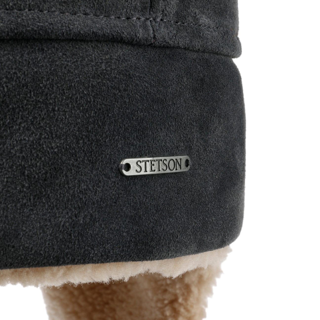 Stetson Calf Split Trapper Hat - Warm Winter Fur Hat for Men & Women - Perfect for Hunting, Skiing, and Outdoor Adventures