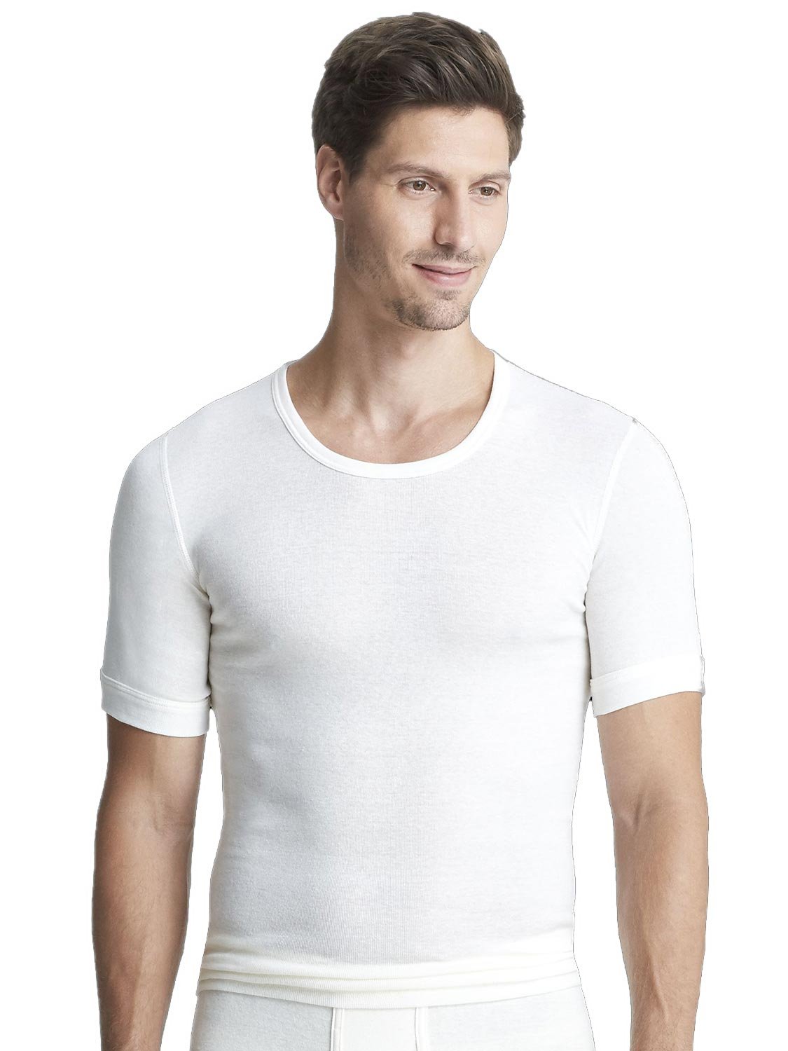 2 Pack Men's Thermal T-Shirts - Winter Warm Base Layer Shirt for Cold Weather - Moisture Wicking & Breathable for Outdoor Activities, Hiking & Workouts