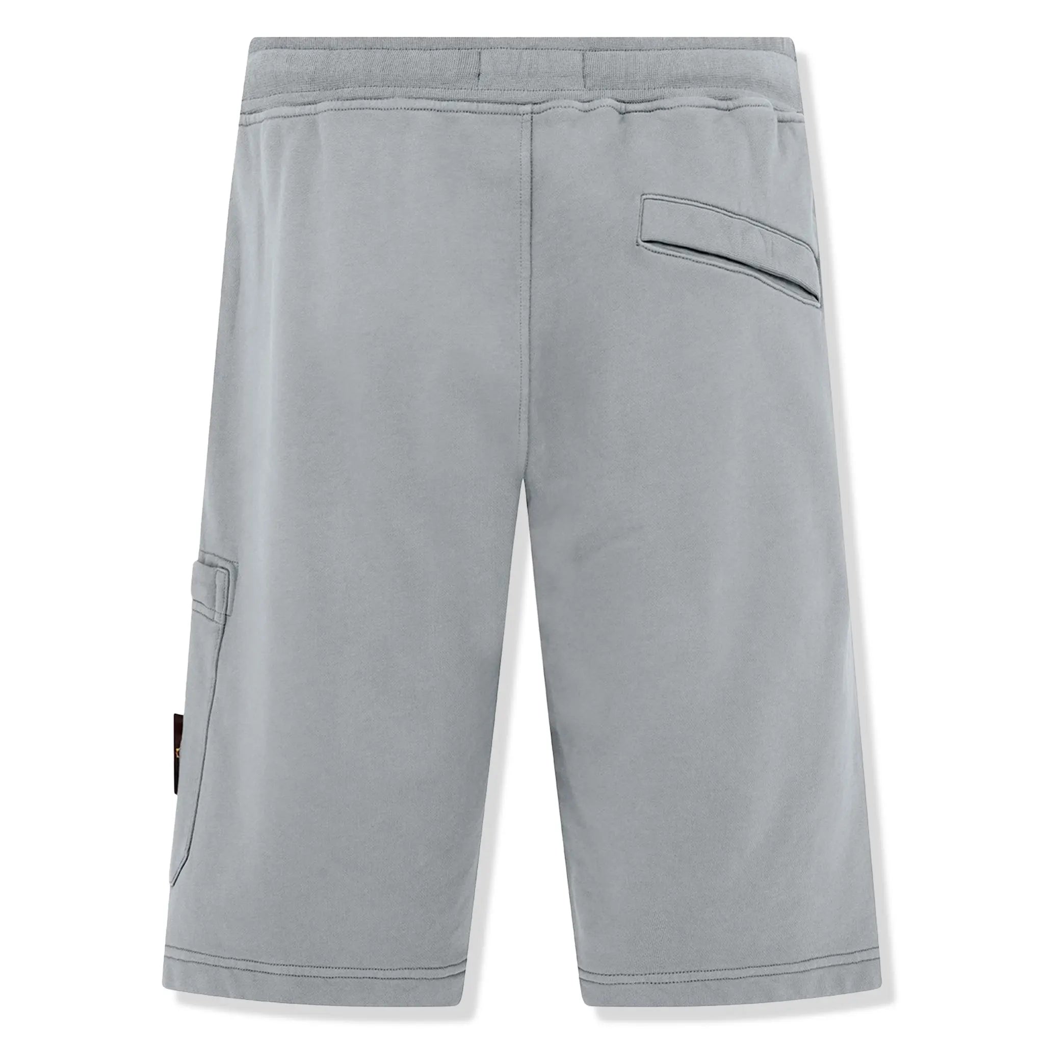 Stone Island Cargo Bermuda Shorts - Light Grey | Men's Casual Summer Shorts for Outdoor Activities & Travel