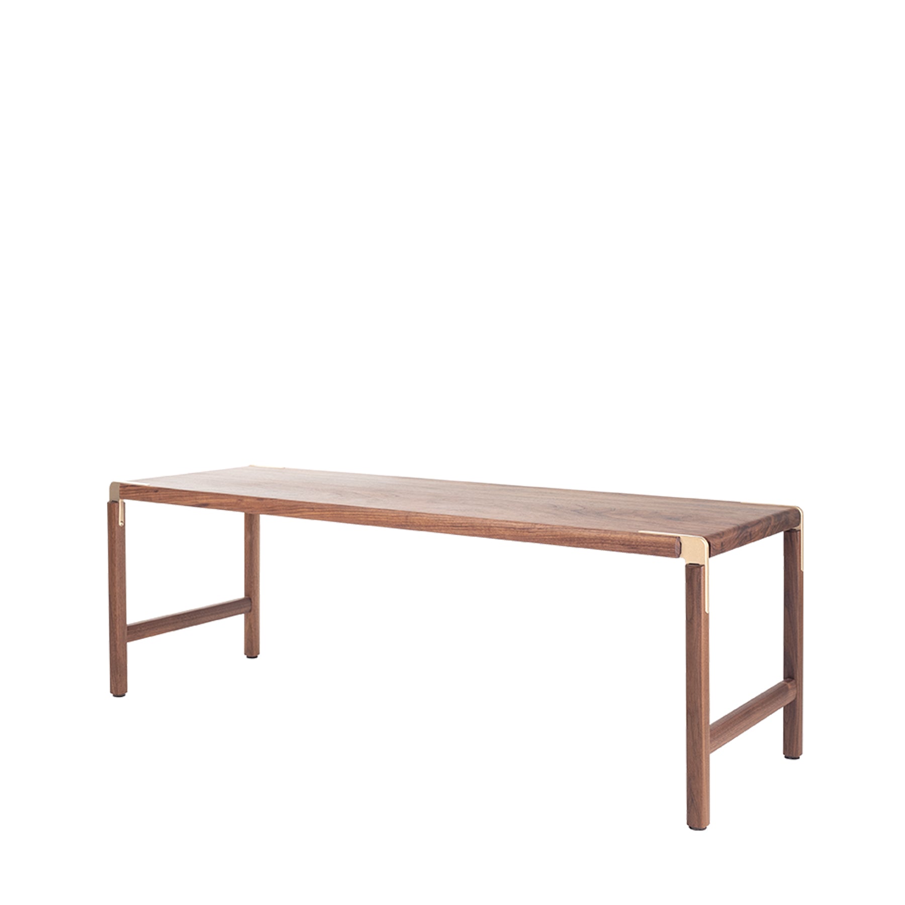 Premium Mauna Loa Long Dining Table - Solid Wood Farmhouse Style Extendable Table for 6-8 People - Perfect for Family Gatherings, Dinner Parties & Rustic Home Decor