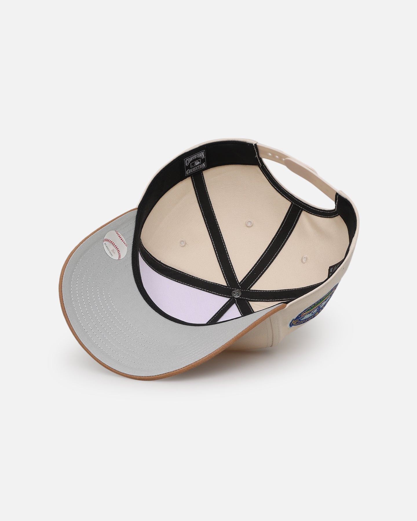 47 Brand Los Angeles Dodgers 'Two Tone Dodgers' 47 MVP DT Snapback Camel Hat - Adjustable Baseball Cap for Men & Women, Perfect for Sports Fans, Game Day, and Casual Wear