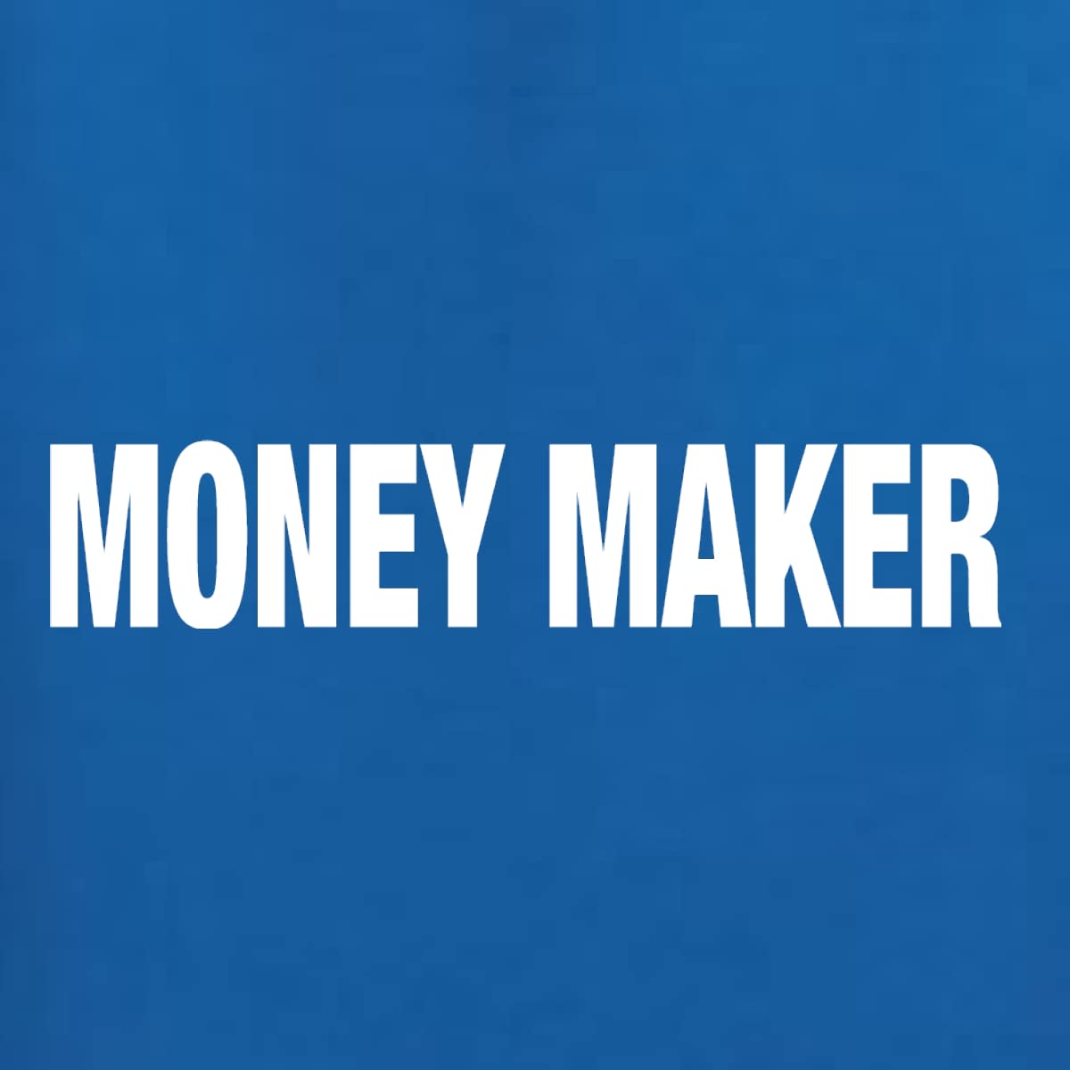 Wild Bobby Money Maker Dollar Cents Work Life Support Humor Women's Junior Fit V-Neck T-Shirt | Funny Office & Casual Wear | Gift for Working Women