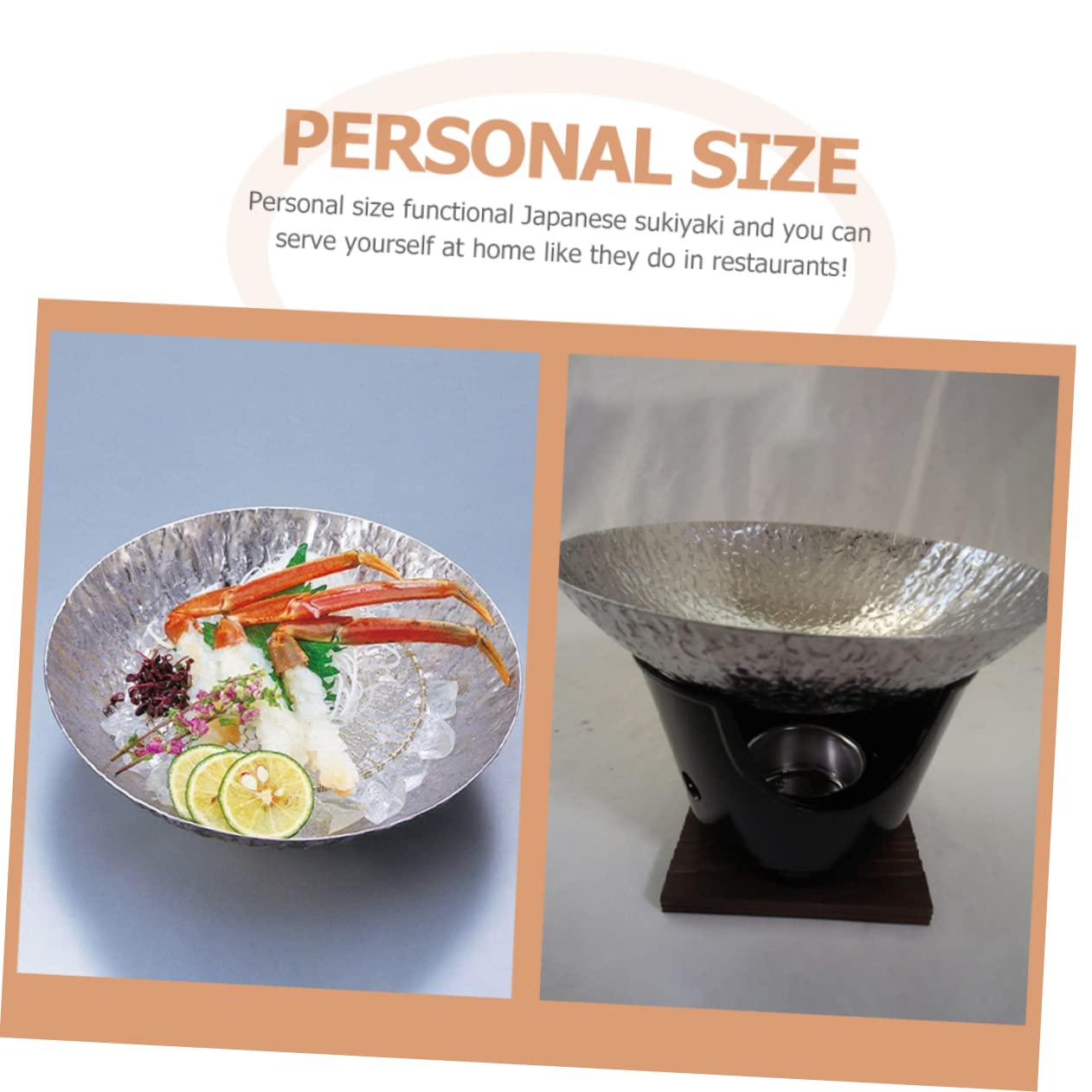 Premium Electric Sukiyaki Pot with Stainless Steel Lid - Japanese Hot Pot for Seafood, Crayfish, Shabu Shabu - Durable Cooking Pot for Home Dining & Party Serving