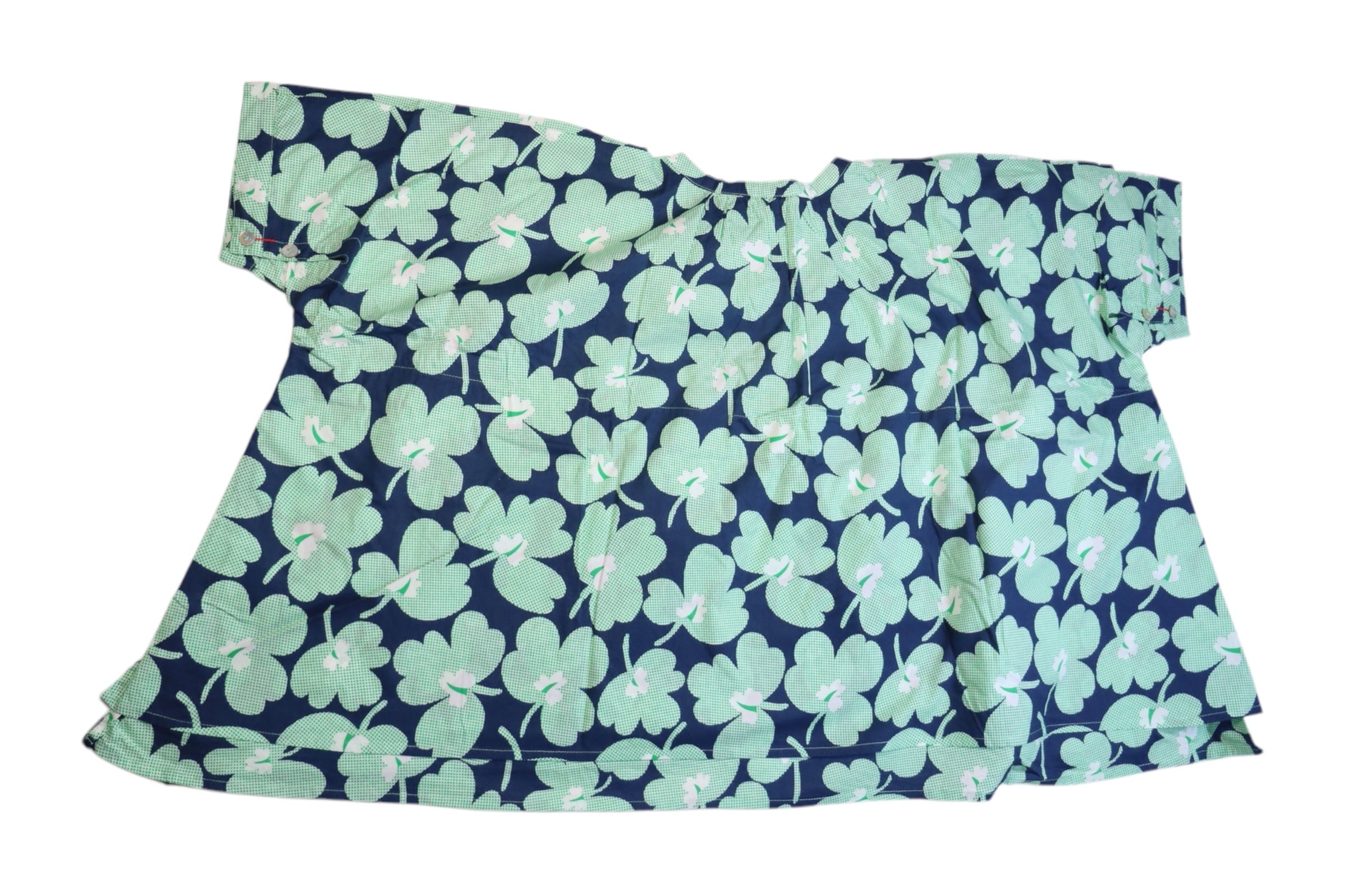 Ponpoko Floral Top for Girls - Size 7Y | Cute Floral Print Blouse for School, Parties & Everyday Wear