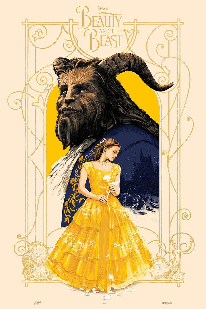 Beauty and the Beast Disney Movie DVD - Classic Animated Film for Kids & Family Movie Night, Perfect for Disney Fans & Collectors