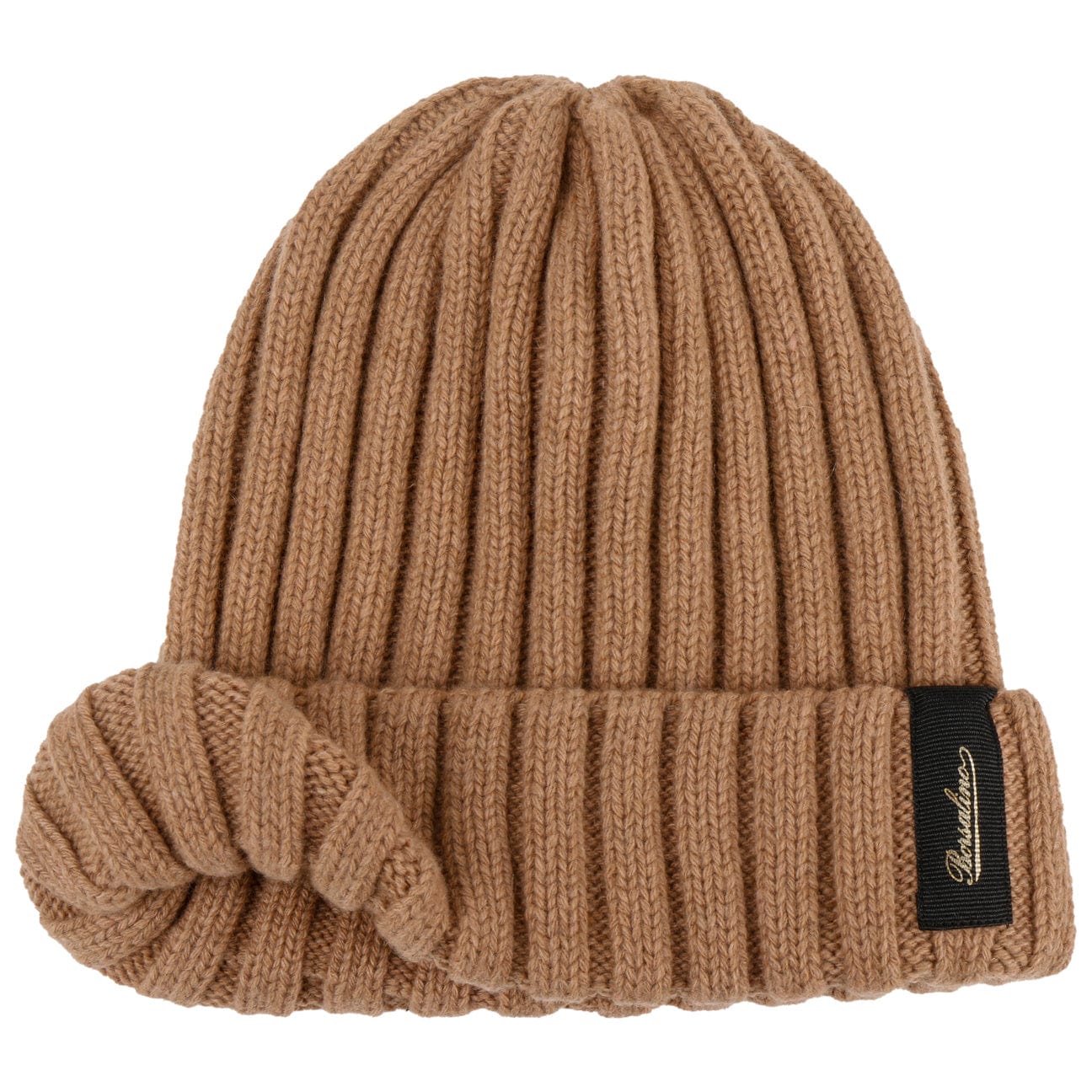 Luxury Borsalino Cashmere Beanie Hat for Men & Women - Soft Winter Warm Knit Hat for Skiing, Hiking & Outdoor Activities