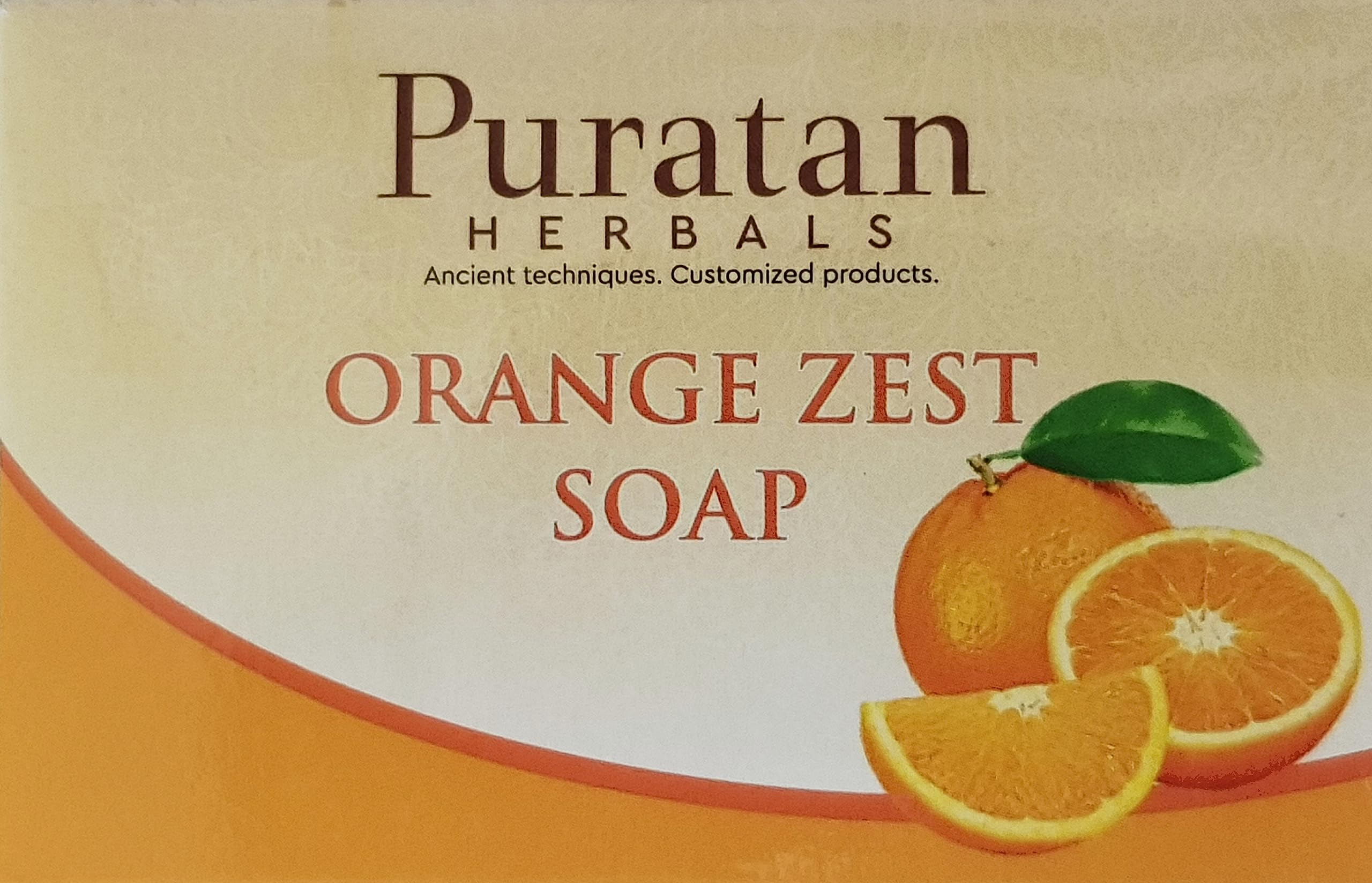 Natural Orange Zest Handmade Soap - Refreshing Citrus Scent for Skin Care & Aromatherapy - Perfect for Daily Use, Gifts & Spa Relaxation