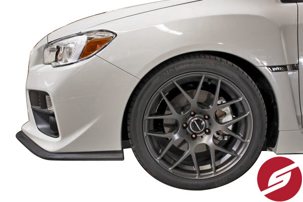 2015-2017 Subaru WRX & WRX STI Front Bumper Lip Splitter Spoiler - KB23001 | Carbon Fiber Style | Aggressive Look | Track & Street Performance Upgrade