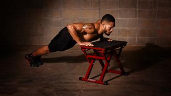 Stamina X Adjustable Height Plyo Box - Premium Jump Box for CrossFit, Home Gym & Workouts - Ideal for Plyometrics, Step-Ups & Fitness Training