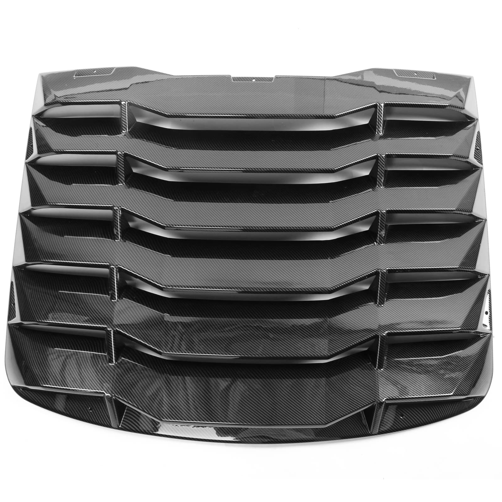 FREEMOTOR802 Rear Window Louver for 2003-2008 Nissan 350Z - Carbon Fiber Look ABS Plastic Sun Shade Cover | Enhances Style & Provides UV Protection for Sports Cars