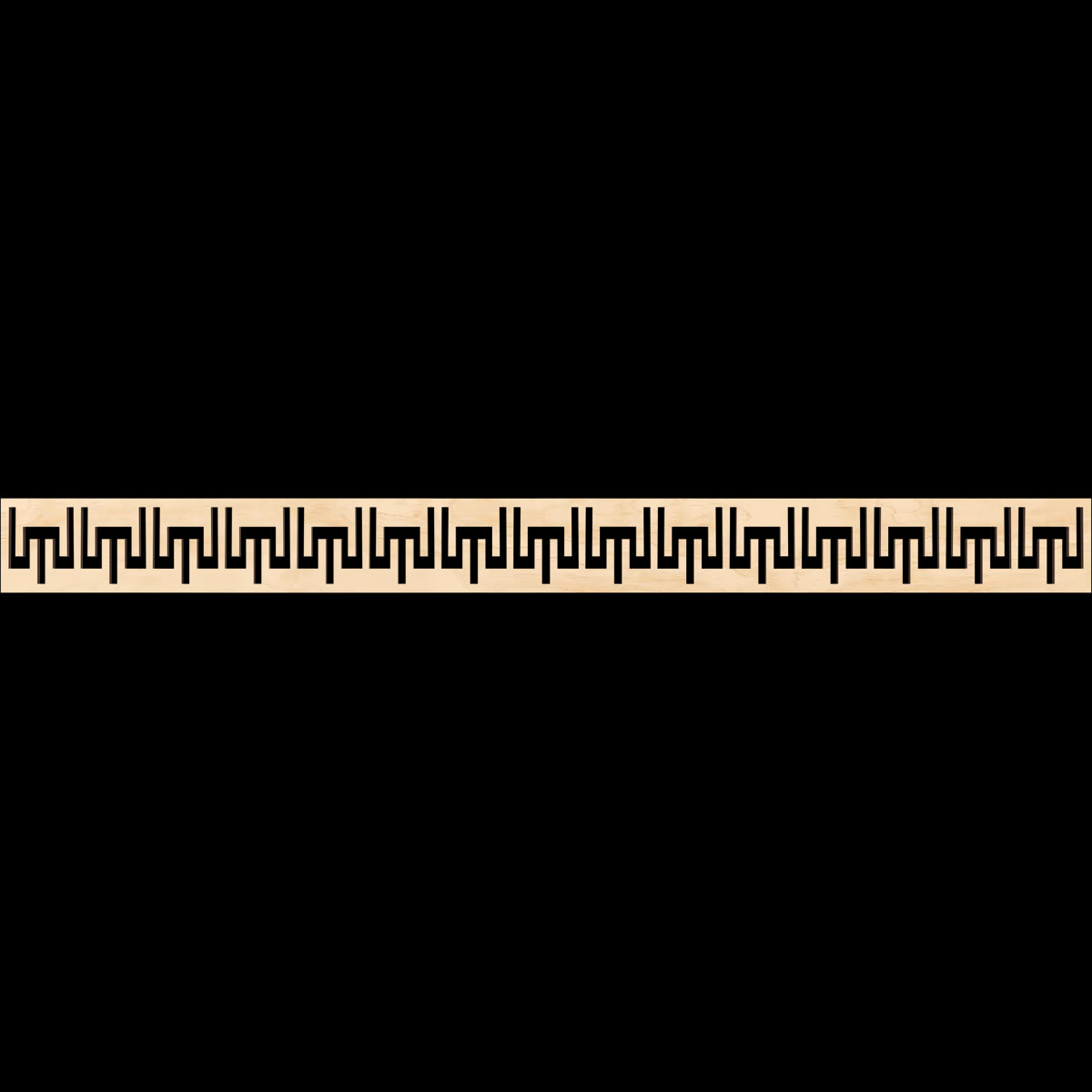 Victory Fretwork Moulding - Decorative Wood Trim for Home & Furniture - Perfect for DIY Projects, Wall Decor, and Cabinet Accents