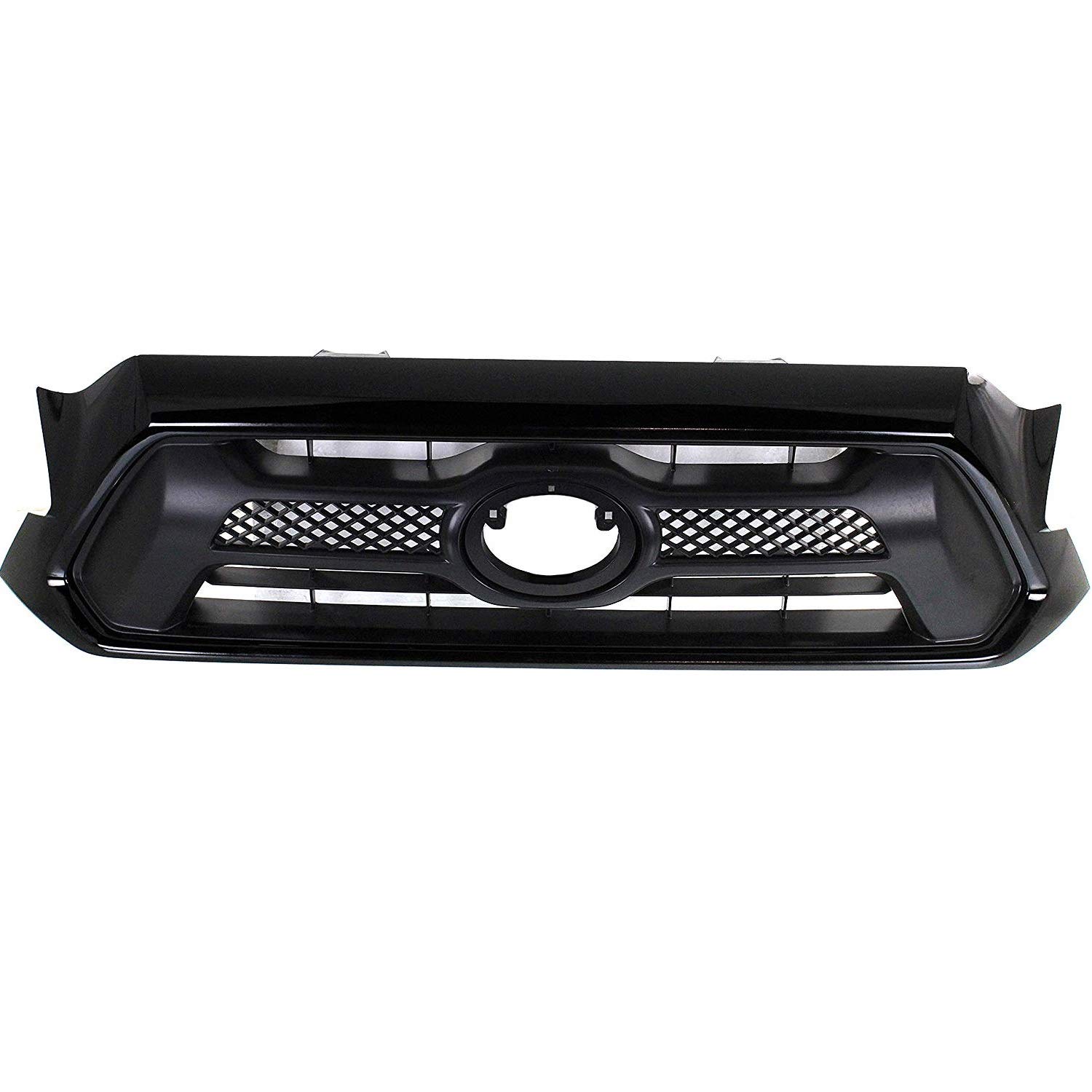 Perfit Liner Front Black Grille Replacement for 2012-2015 Toyota Tacoma Pickup Truck - Compatible with TO1200352 & 5310004481C0 - Durable Upgrade for Off-Road & Daily Driving