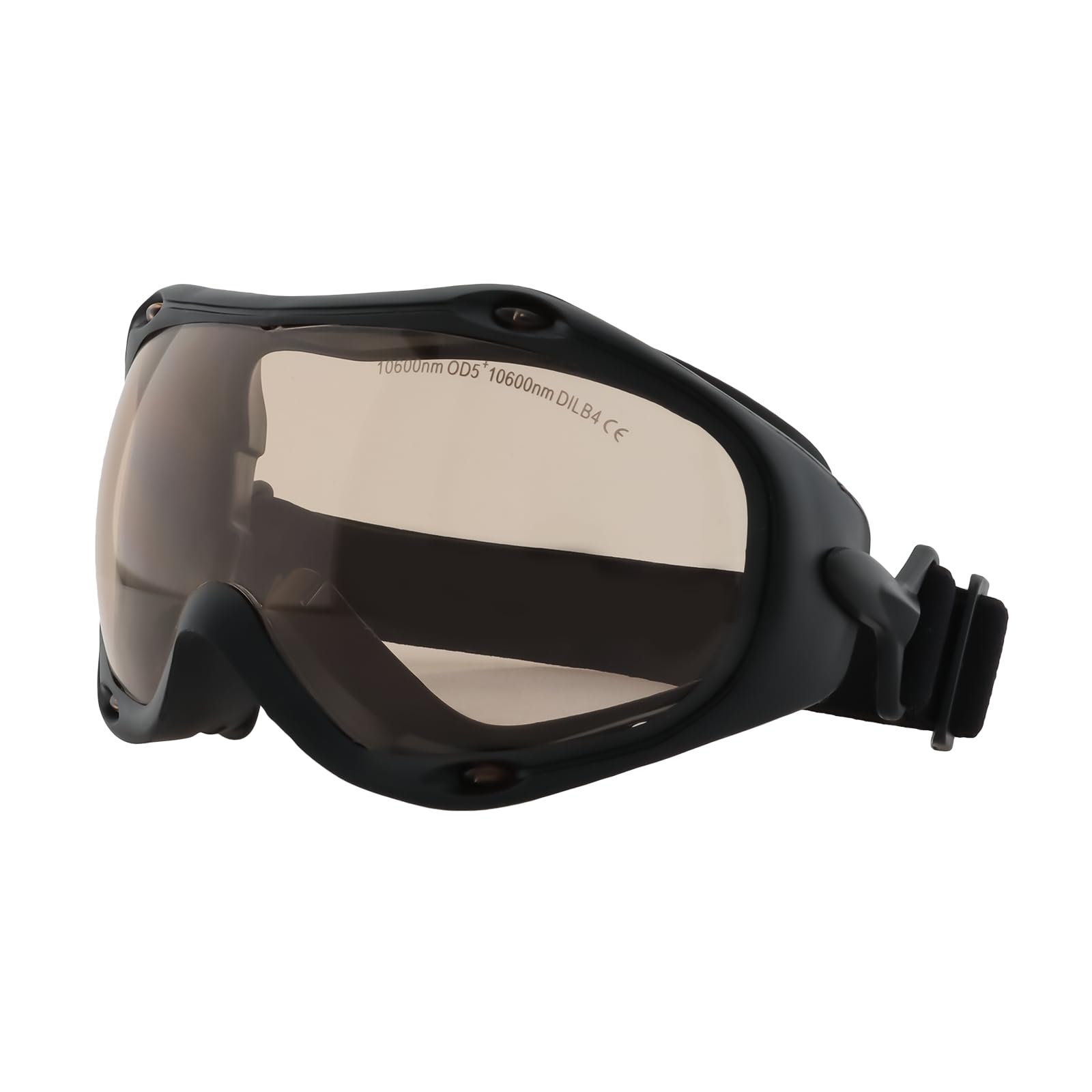 MCWlaser CO2 Laser Safety Goggles - OD5+ Eye Protection for 10600nm/10.6um Wavelength - Compatible with CO2 Laser Engravers & Cutters (EP-4 Style 10) - Ideal for Laser Cutting, Engraving & Industrial Safety Applications
