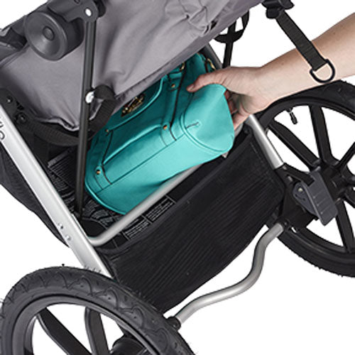 Victory Plus Lightweight Jogging Stroller with LiteMax Infant Car Seat - Perfect for Running, Walking & Outdoor Adventures with Baby - Malibu Edition