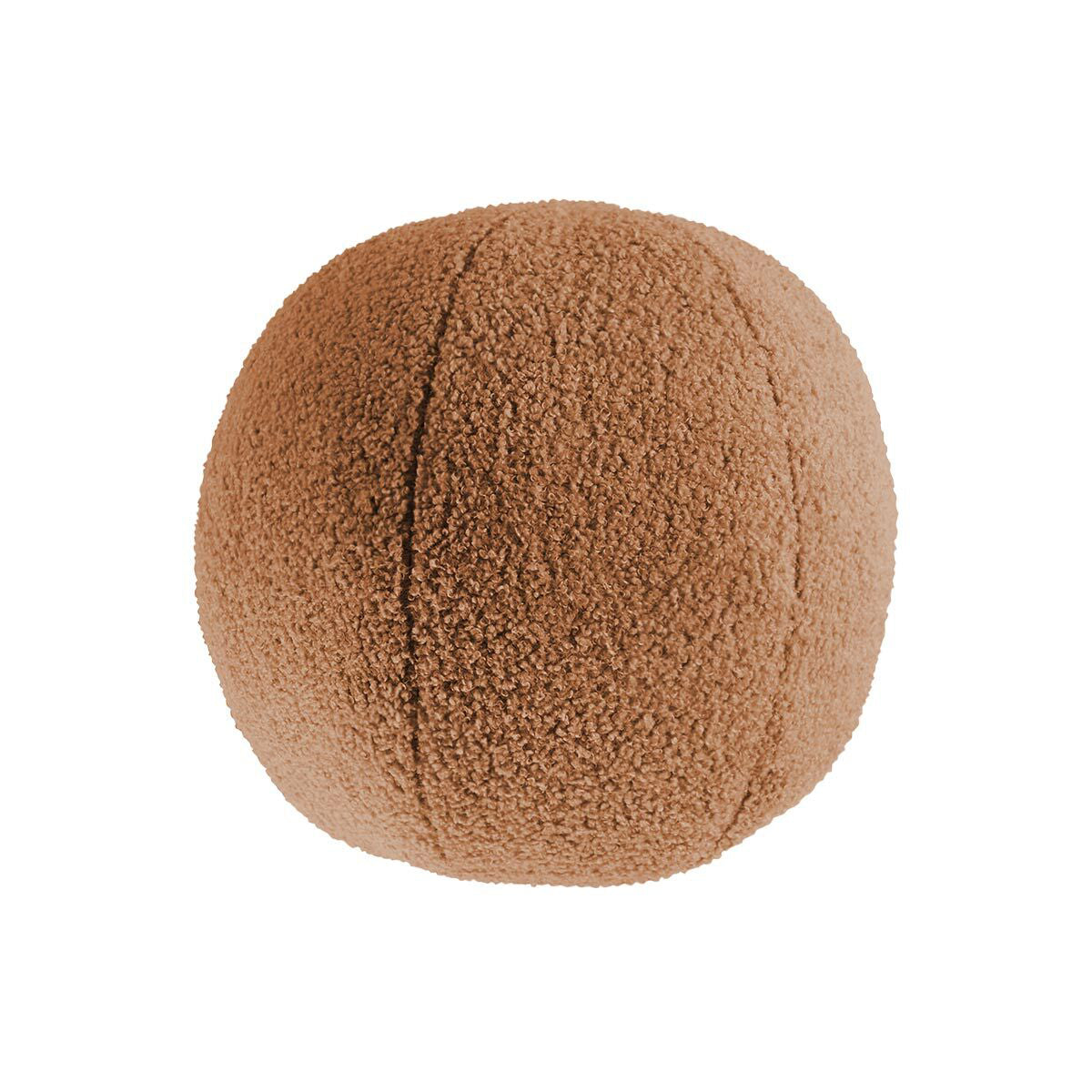 Luxury Boucle Ball Cushion - Soft Round Decorative Pillow for Living Room, Bedroom, or Office - Perfect Accent Chair Throw Pillow for Modern Home Decor