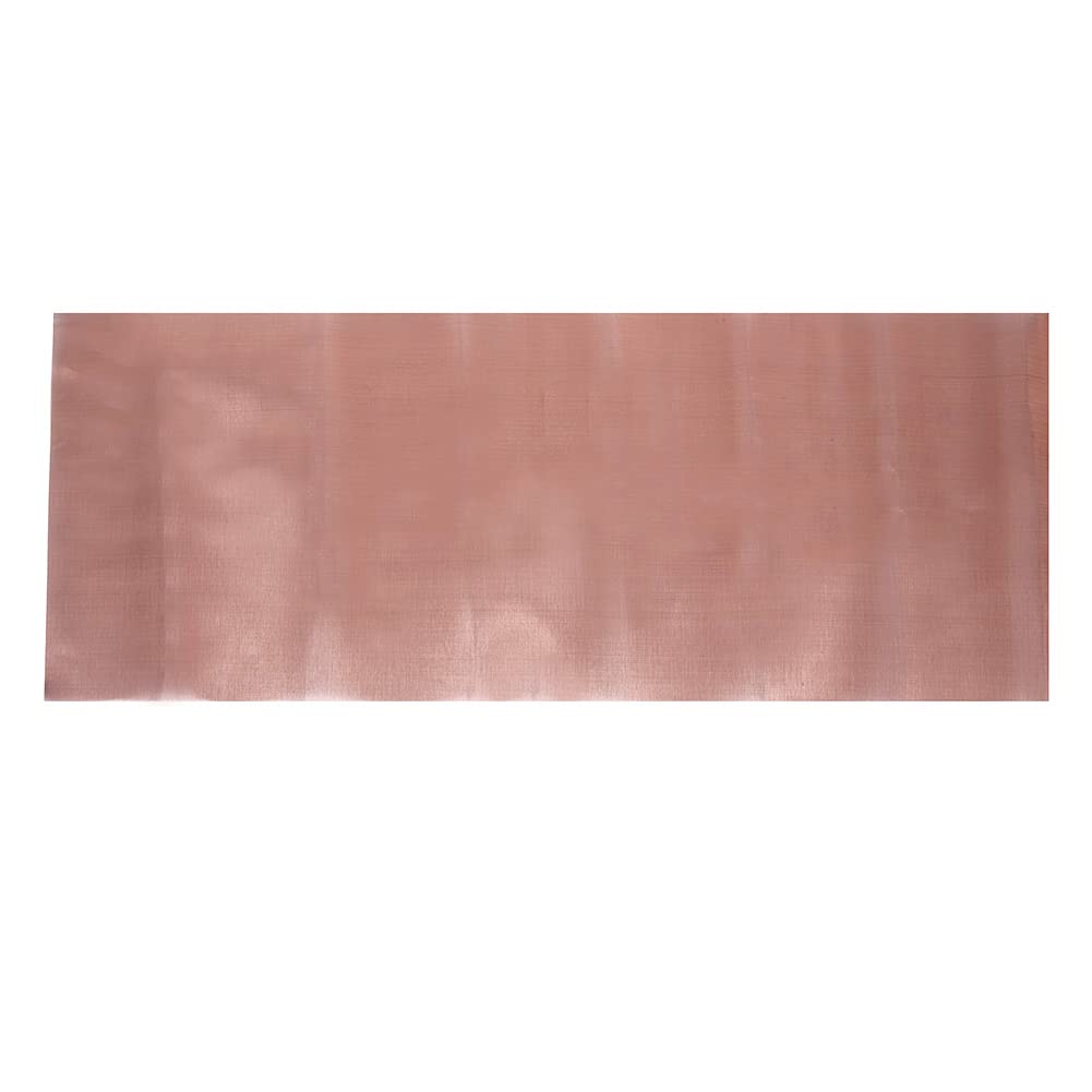 99.9% Pure Copper Woven Mesh Screen - 80 Mesh, 12
