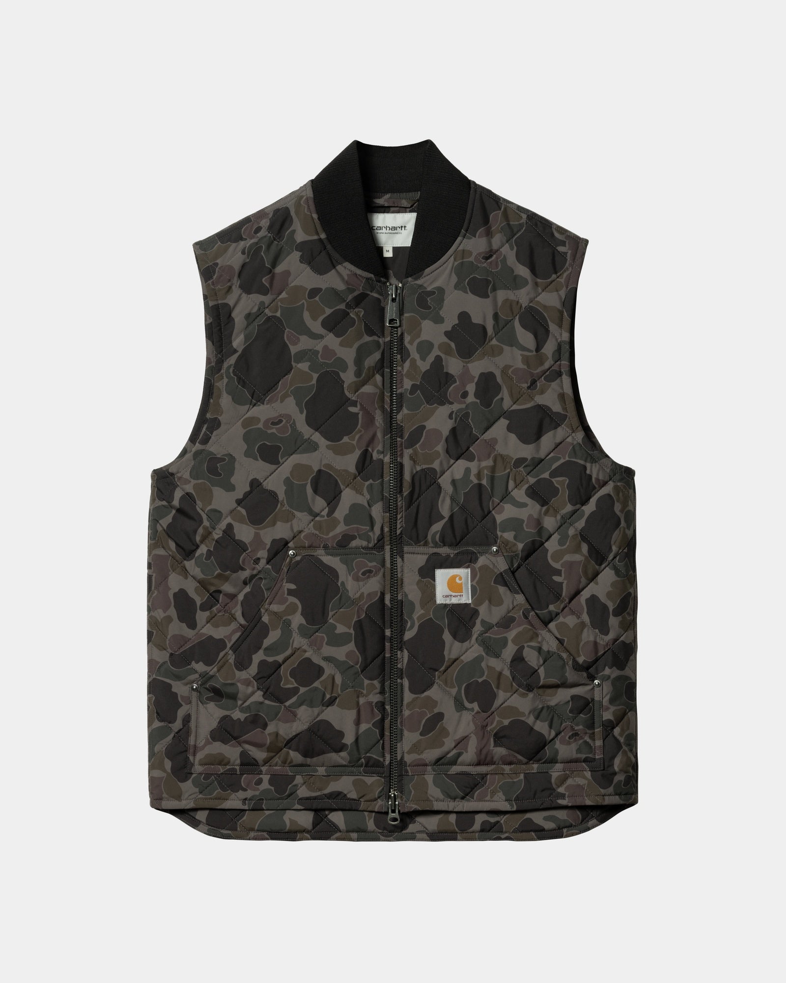 Myton Vest Liner - Grey Camo Duck Hunting Jacket for Men | Waterproof & Windproof Outdoor Gear for Hunting, Fishing & Camping