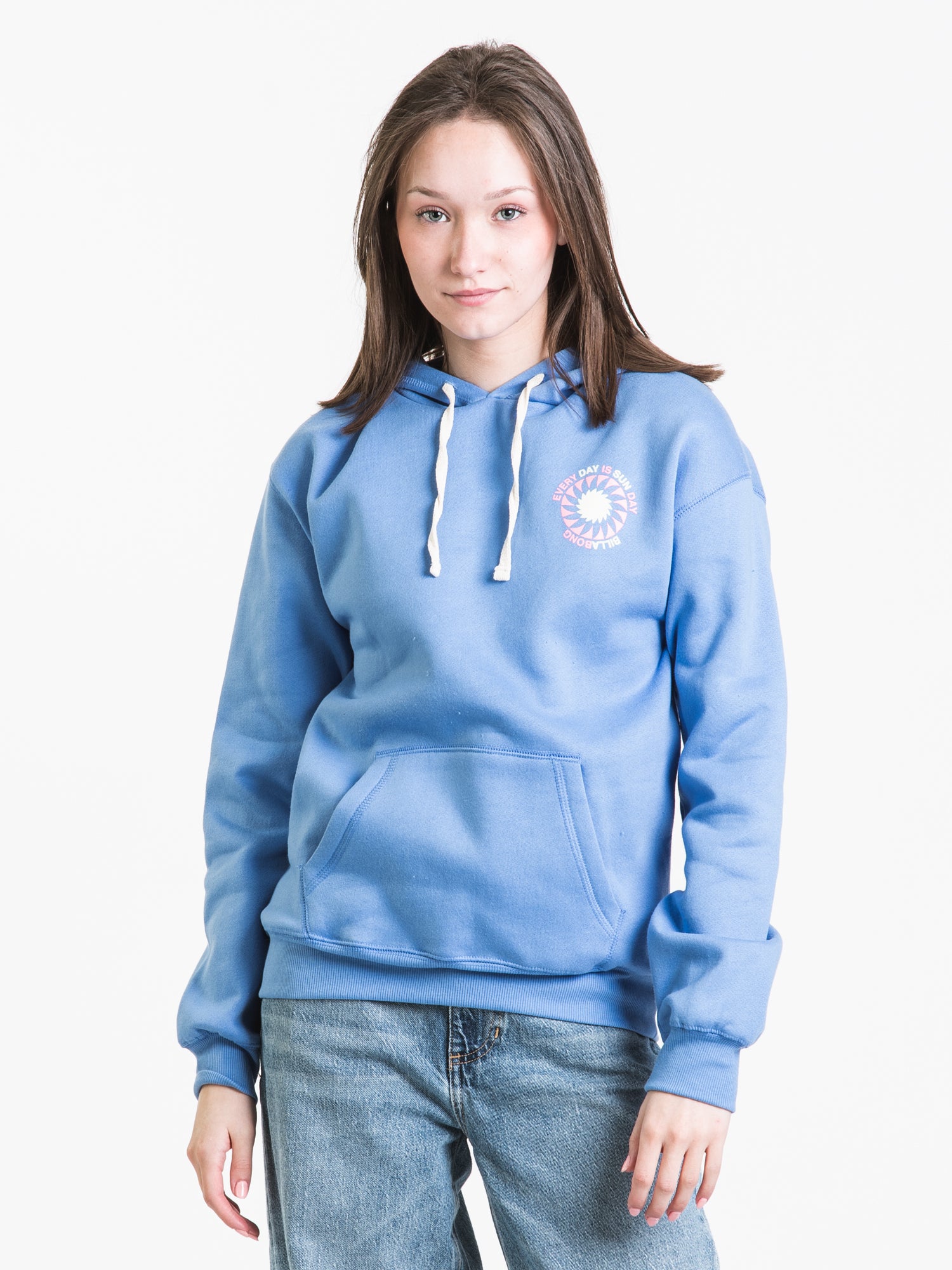 BILLABONG Everyday is Sunday Hoodie - Men's & Women's Pullover Fleece Sweatshirt | Cozy Casual Wear for Beach, Surfing & Outdoor Activities | Clearance Sale