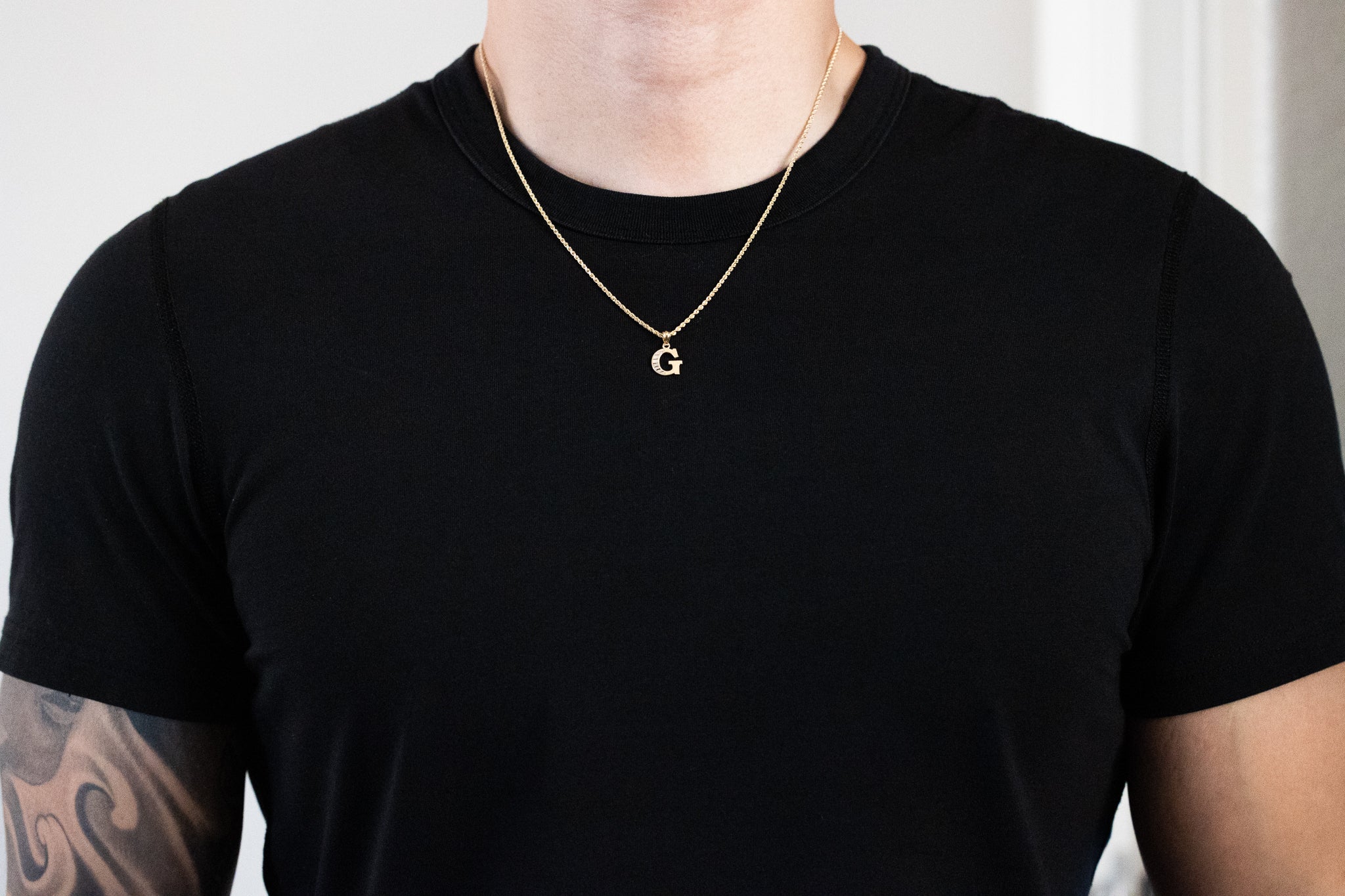 14K Gold Block Letter G Pendant Necklace for Women - A to Z Initial Jewelry - Perfect for Birthday Gifts, Anniversaries & Everyday Wear