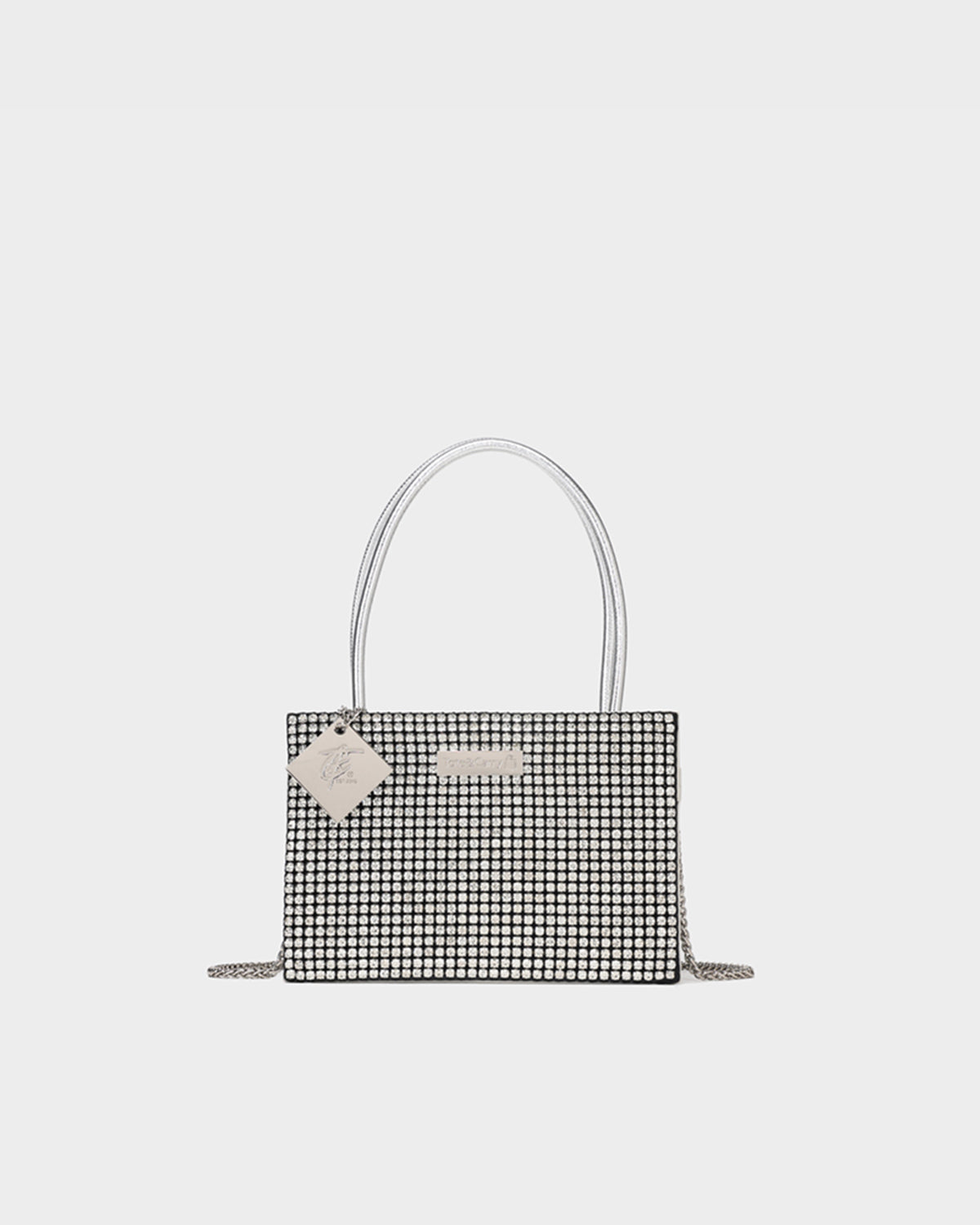 Stylish Silver Glitter Shoulder Bag for Women - Perfect for Parties, Weddings & Night Out