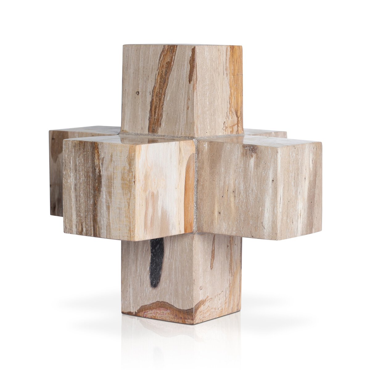Petrified Wood Lamp - Ancient Wood Jack Light - Natural Stone Home Decor for Living Room, Bedroom & Office