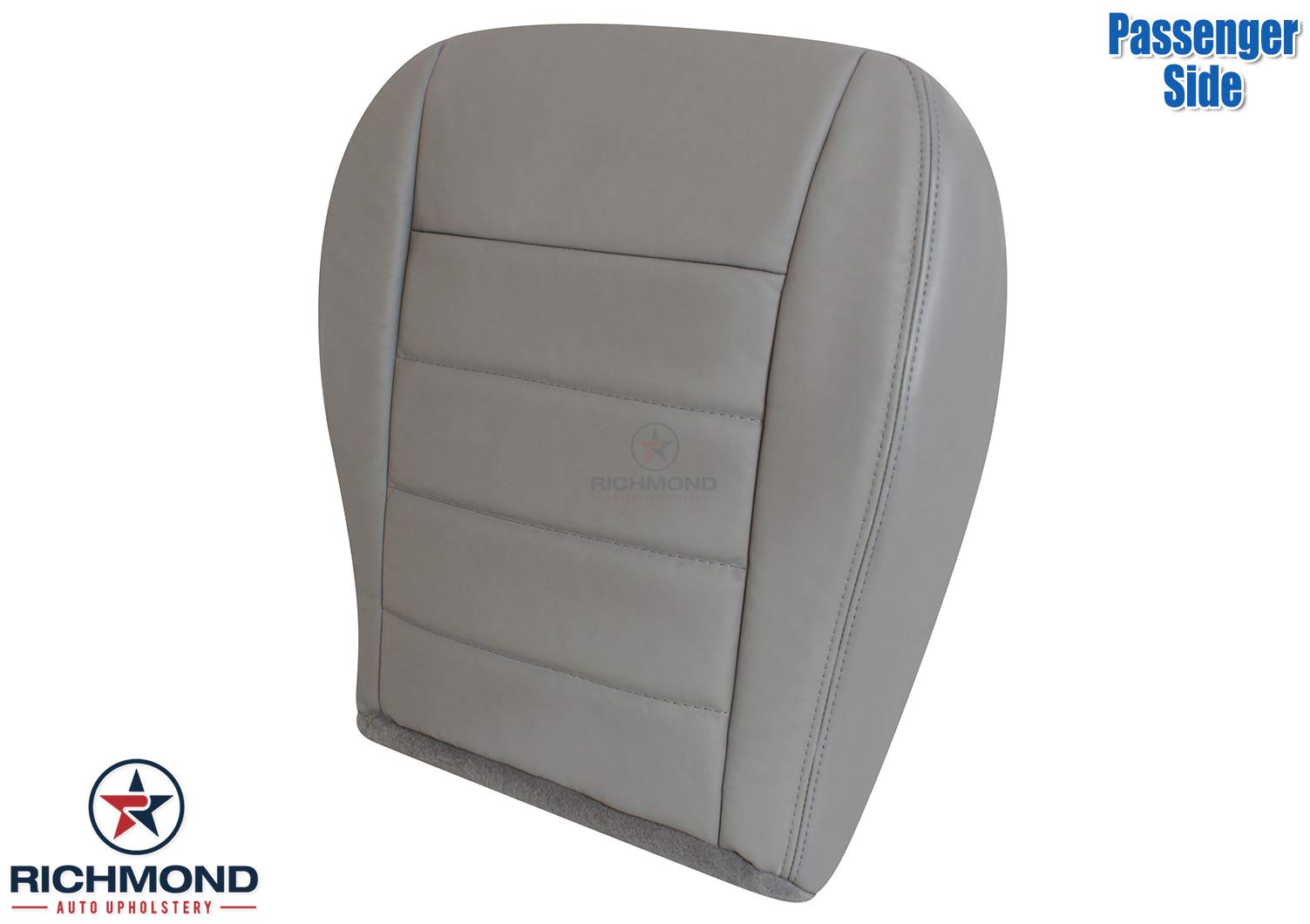 Genuine Leather Seat Cover for 2006-2010 Dodge Charger SE SXT & R/T - Passenger Side Bottom Replacement in Light Slate Gray | Premium Auto Upholstery for Comfort & Style | Perfect for Car Interior Upgrades & Restoration