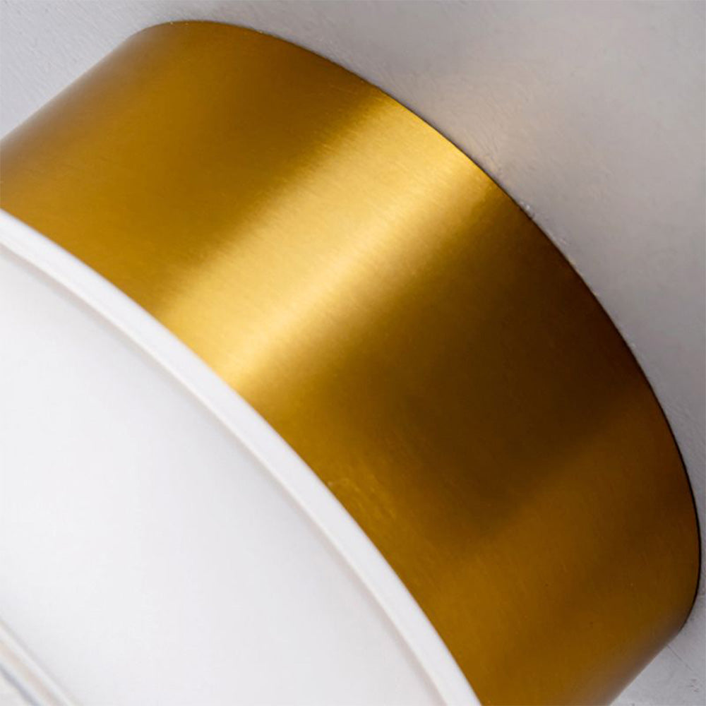 Modern Round Aluminum LED Wall Light - Energy Efficient Indoor/Outdoor Lighting for Living Room, Bedroom, Patio & Hallway